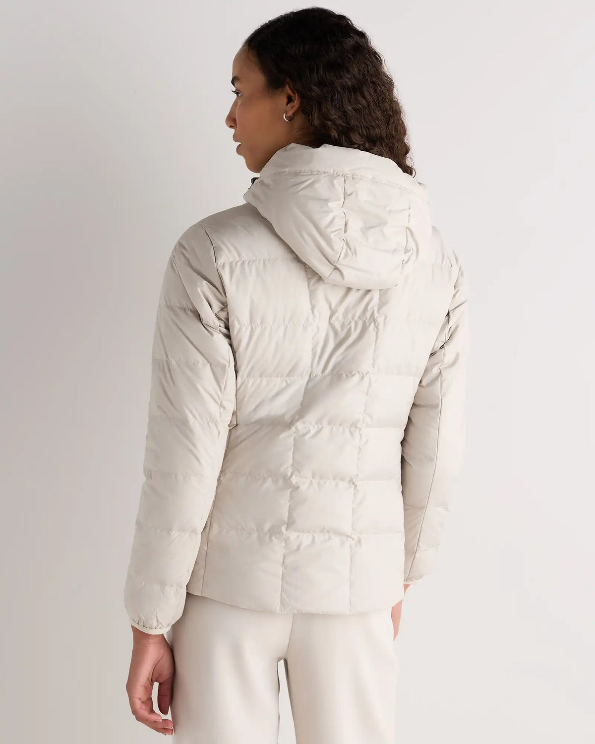 Lightweight Down Packable Puffer Hooded Jacket