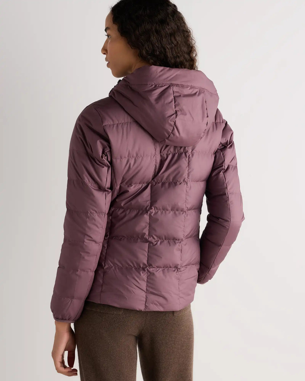 Lightweight Down Packable Puffer Hooded Jacket