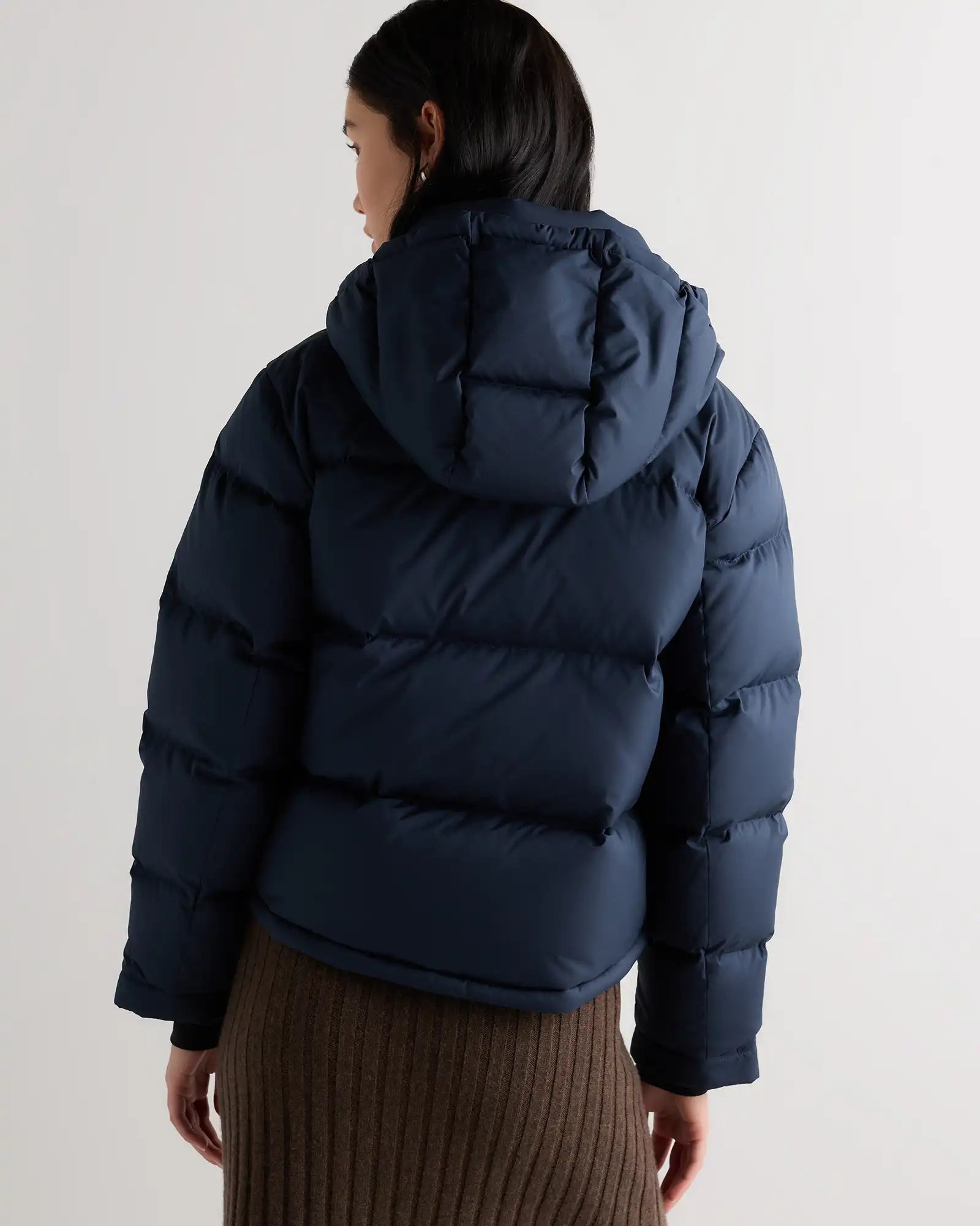 Responsible Down Cropped Puffer Jacket