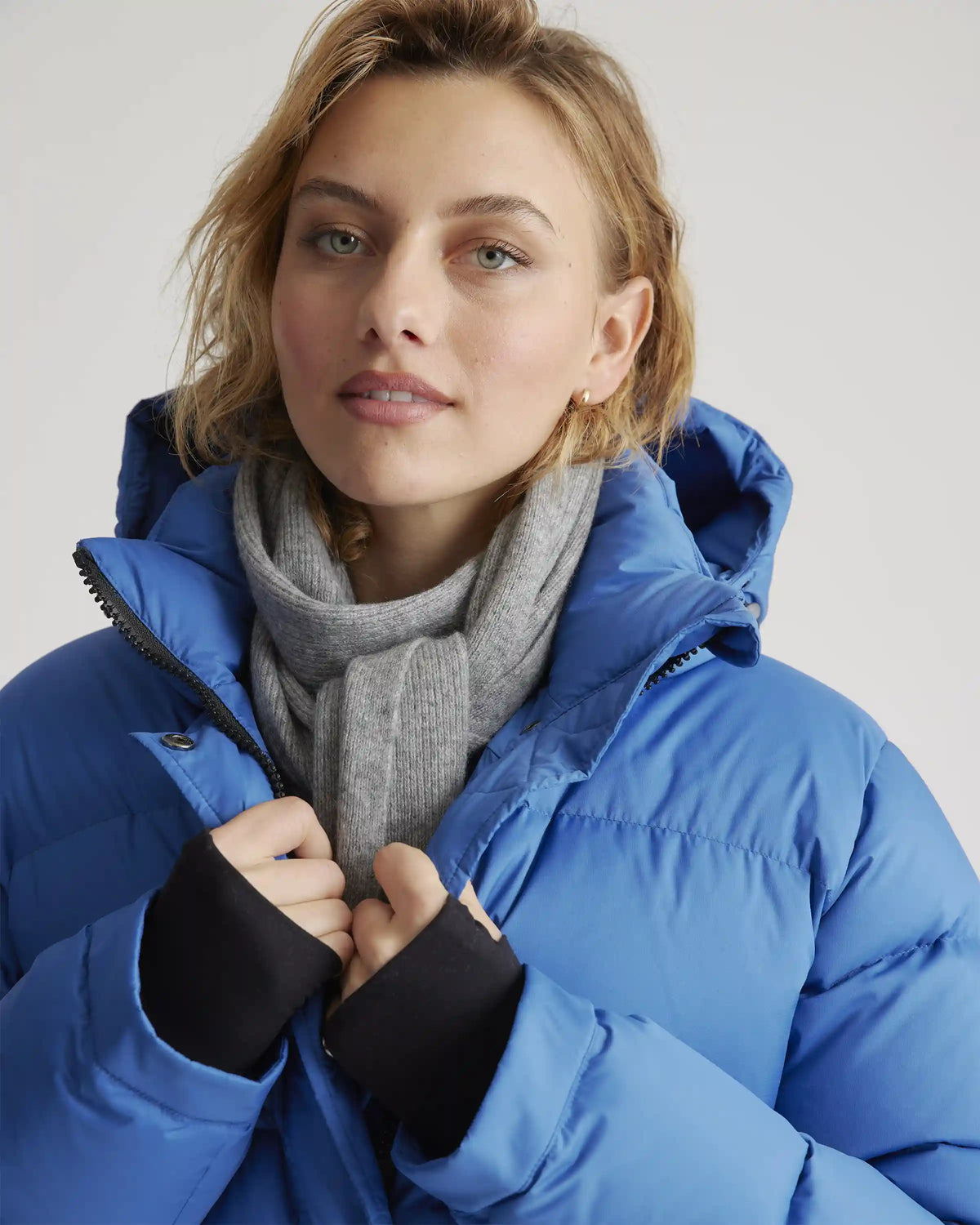 Responsible Down Cropped Puffer Jacket
