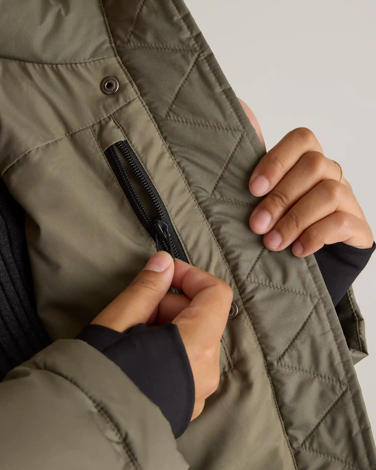 Responsible Down Cropped Puffer Jacket
