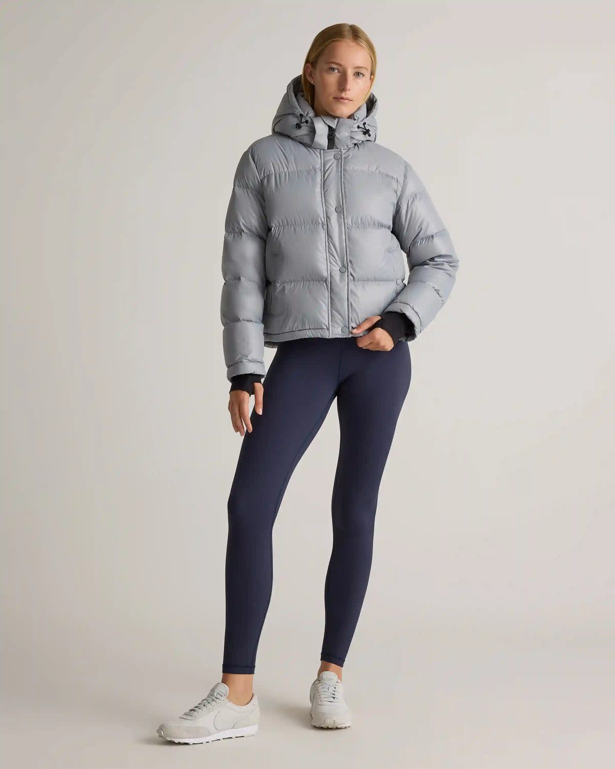 Responsible Down Cropped Puffer Jacket