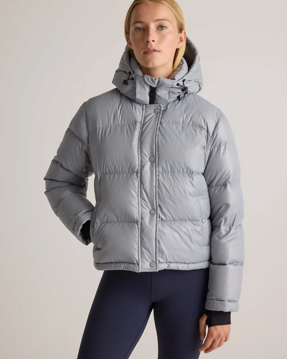 Responsible Down Cropped Puffer Jacket