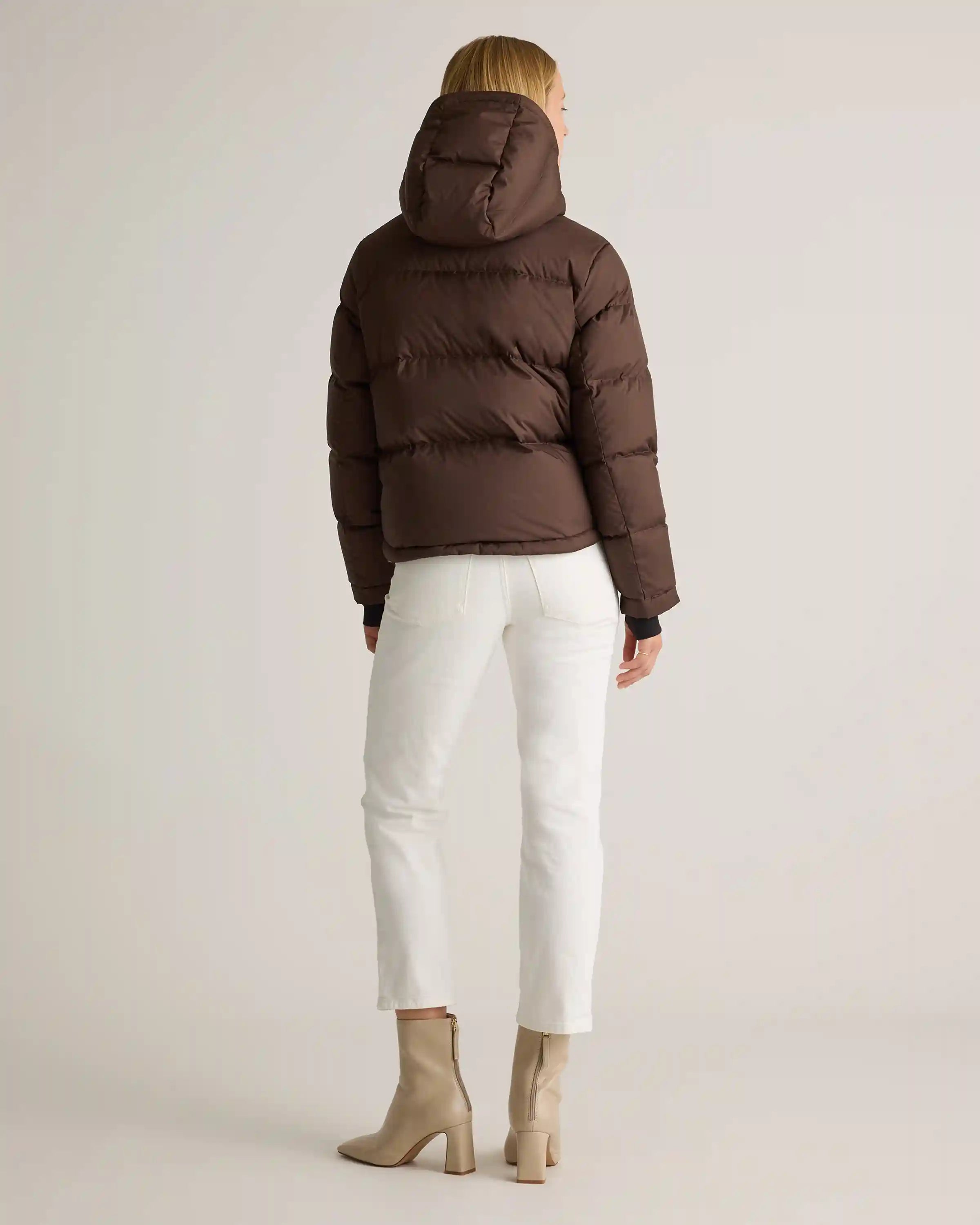 Responsible Down Cropped Puffer Jacket