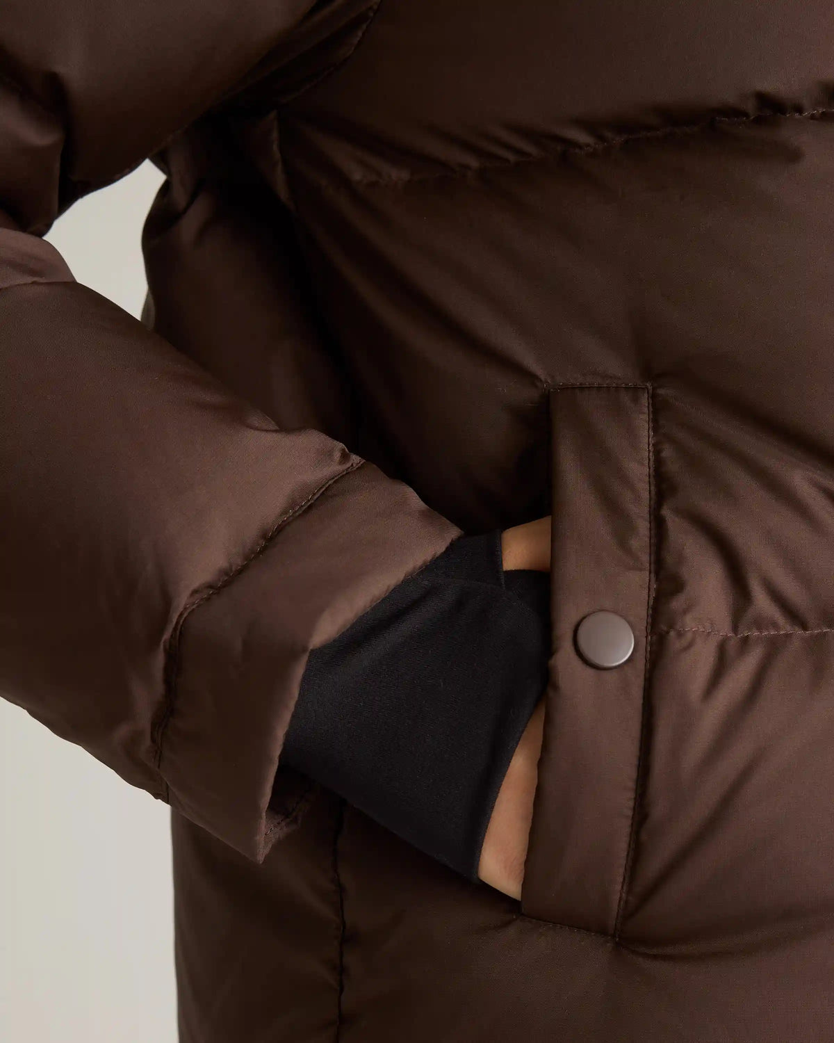 Responsible Down Cropped Puffer Jacket