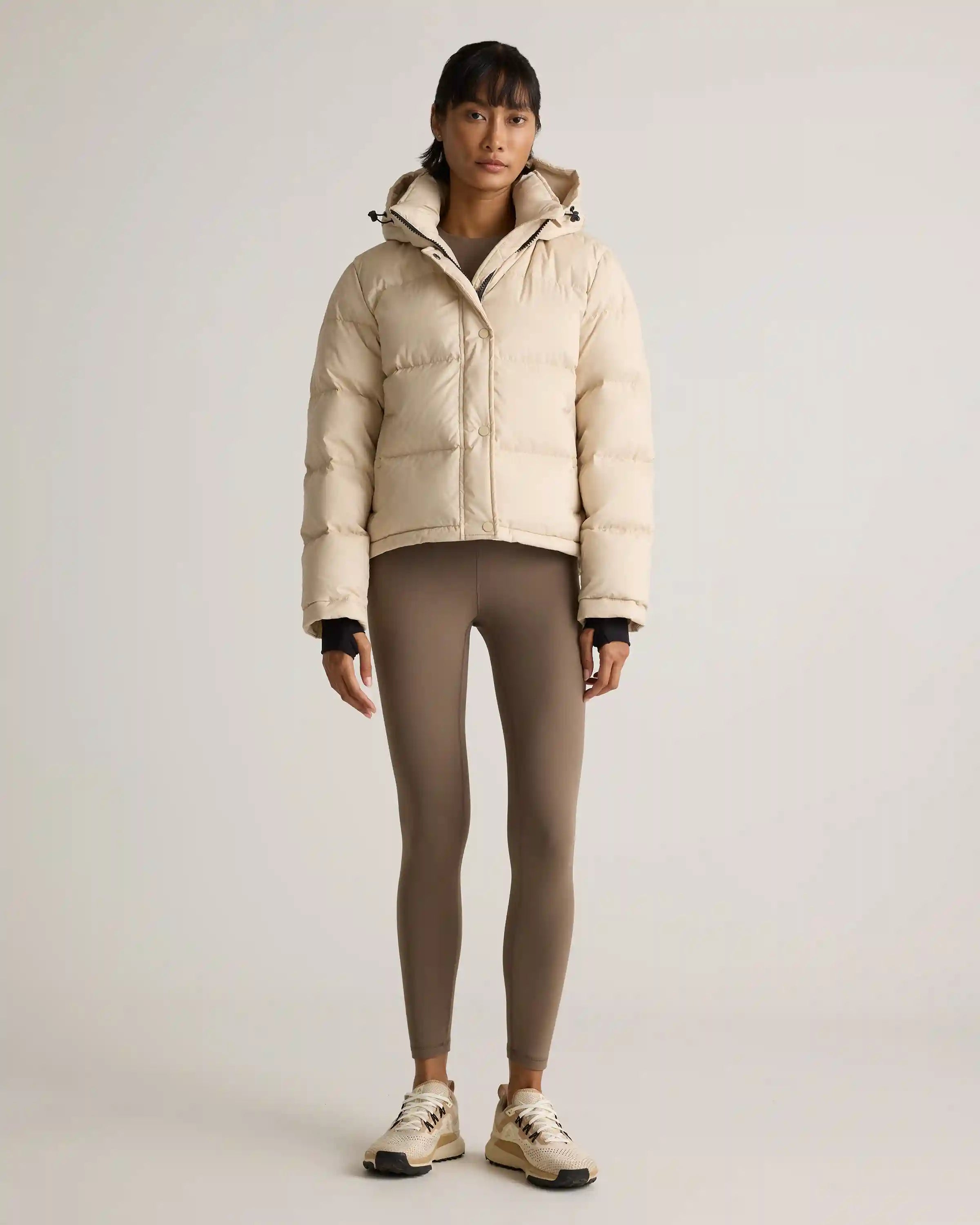 Responsible Down Cropped Puffer Jacket