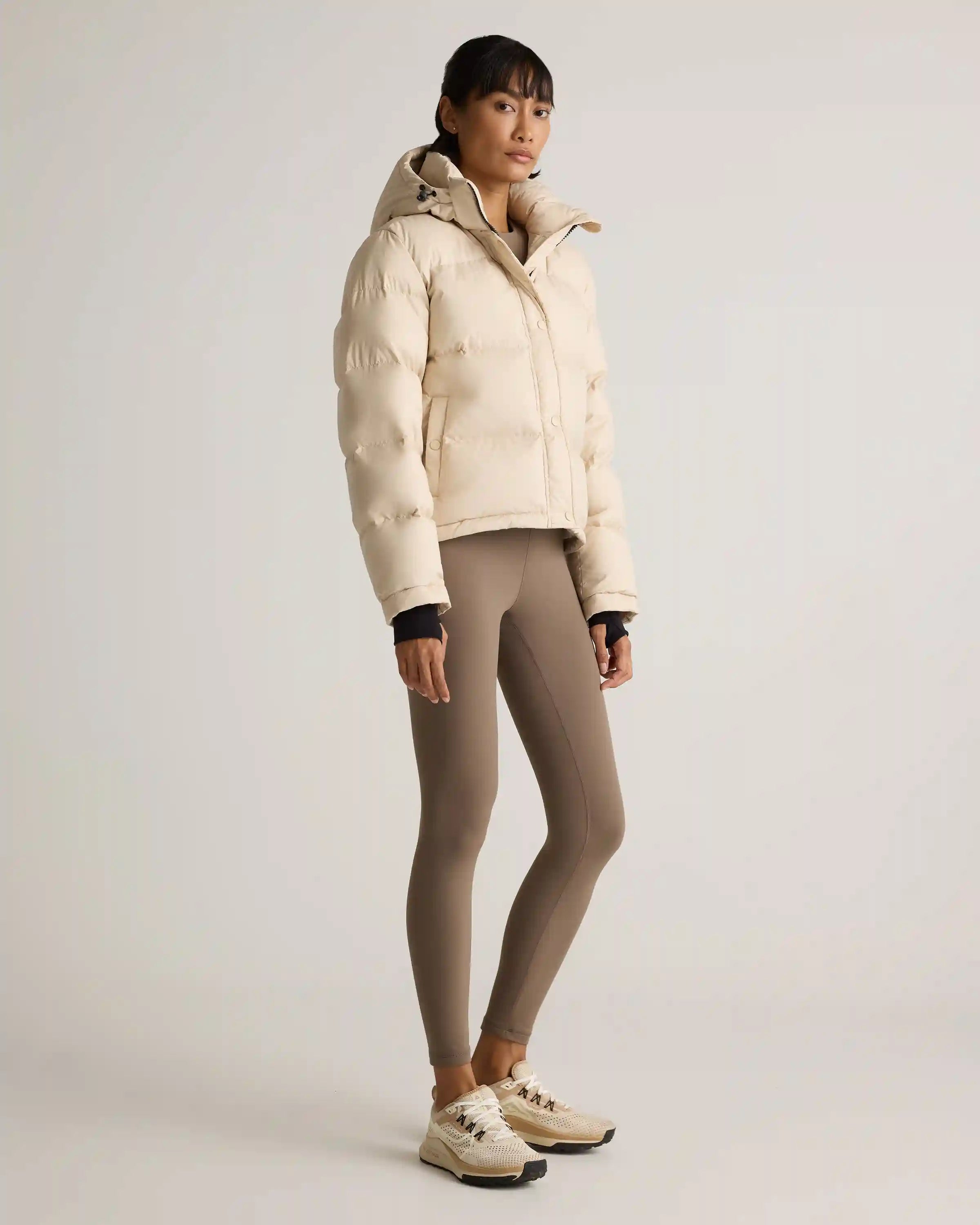 Responsible Down Cropped Puffer Jacket