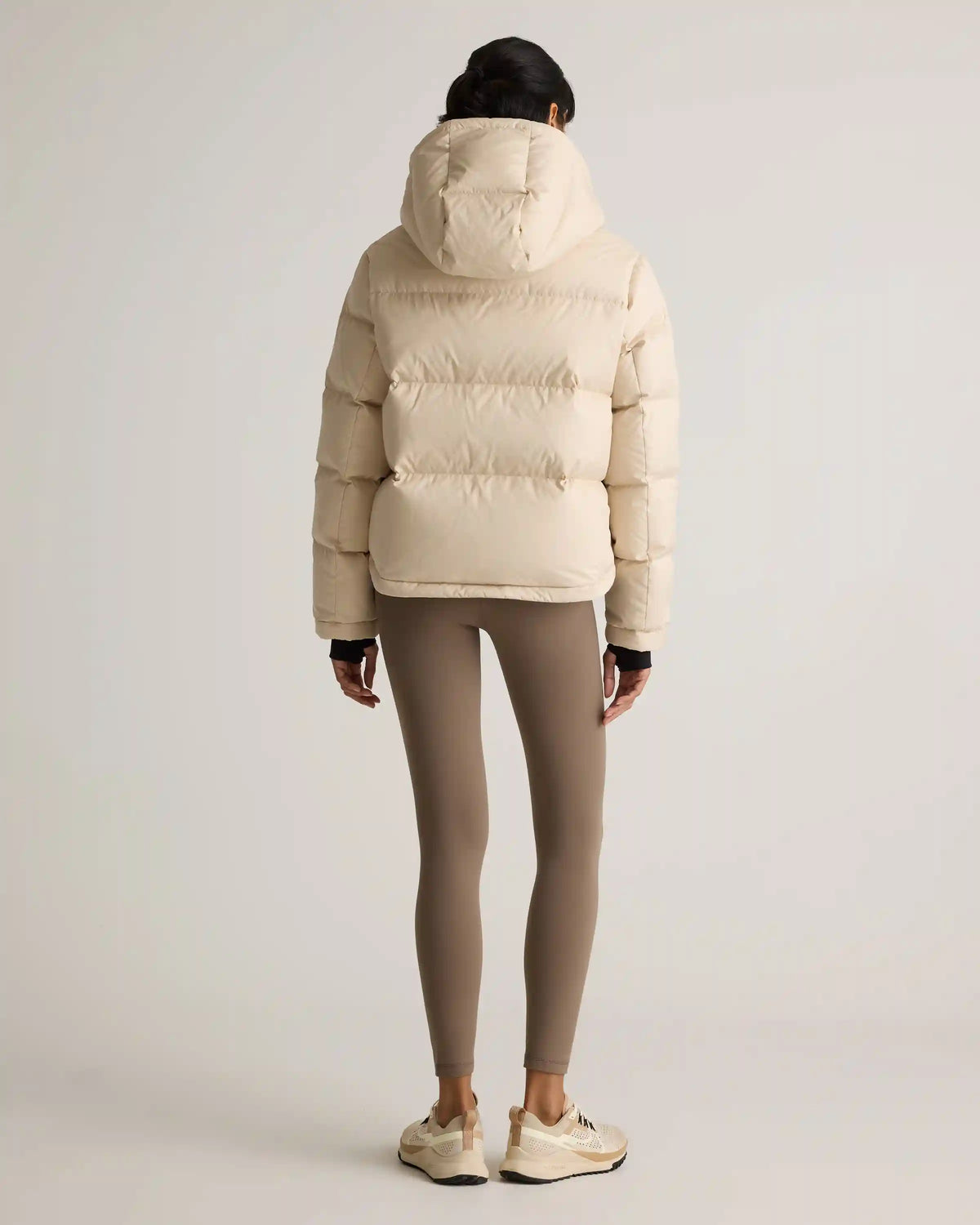 Responsible Down Cropped Puffer Jacket