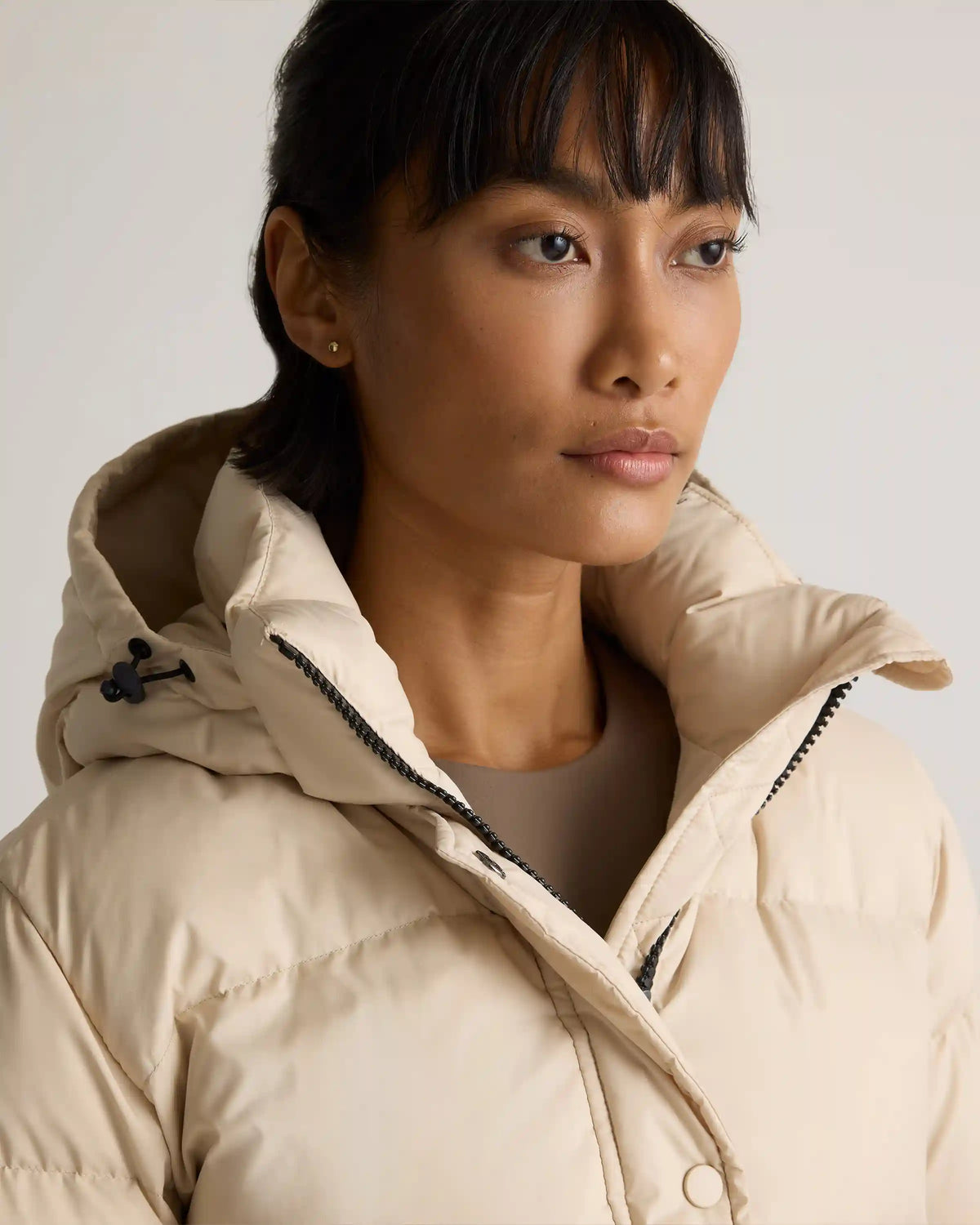 Responsible Down Cropped Puffer Jacket