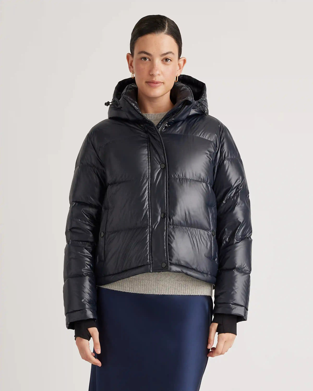 Responsible Down Cropped Puffer Jacket