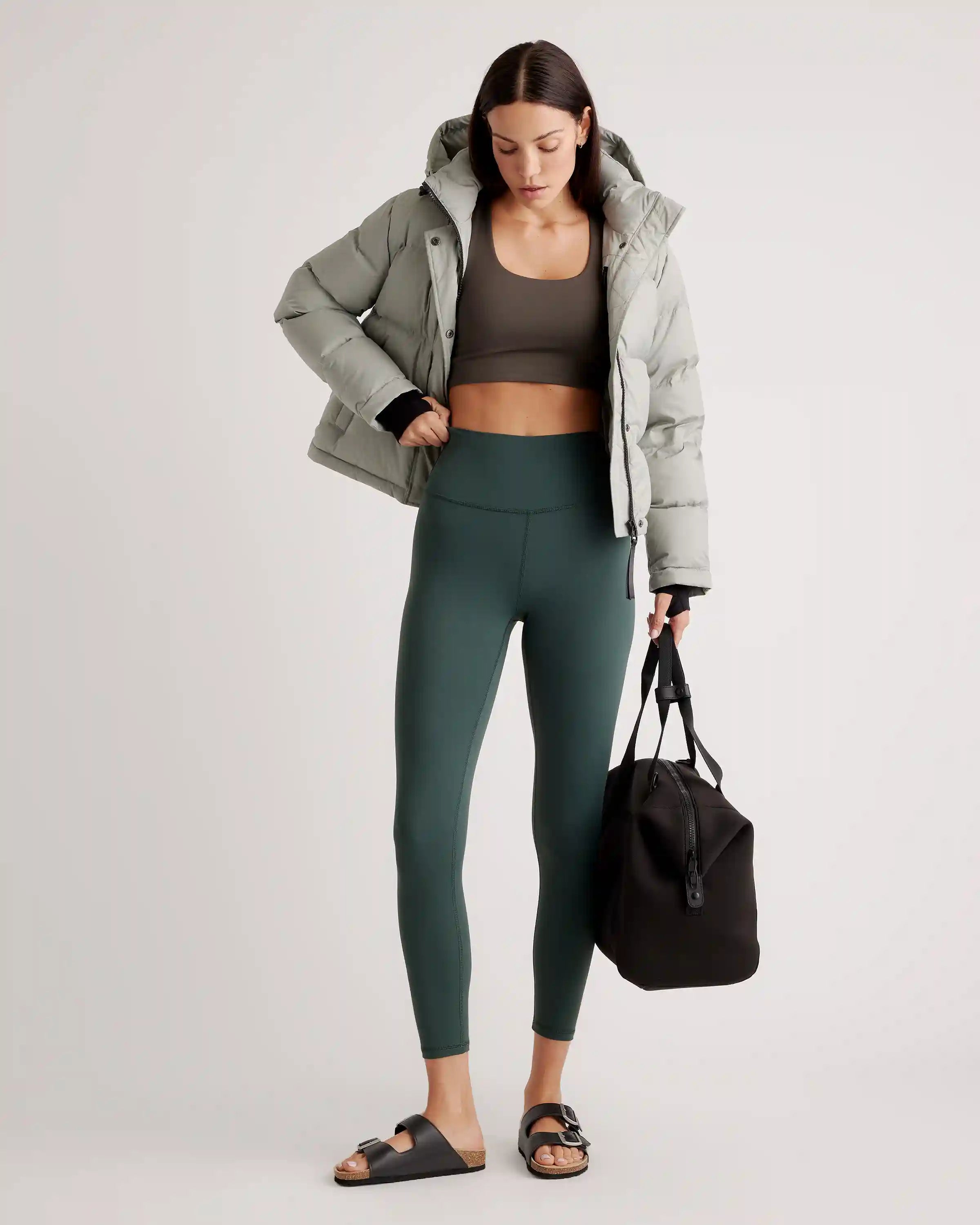 Responsible Down Cropped Puffer Jacket