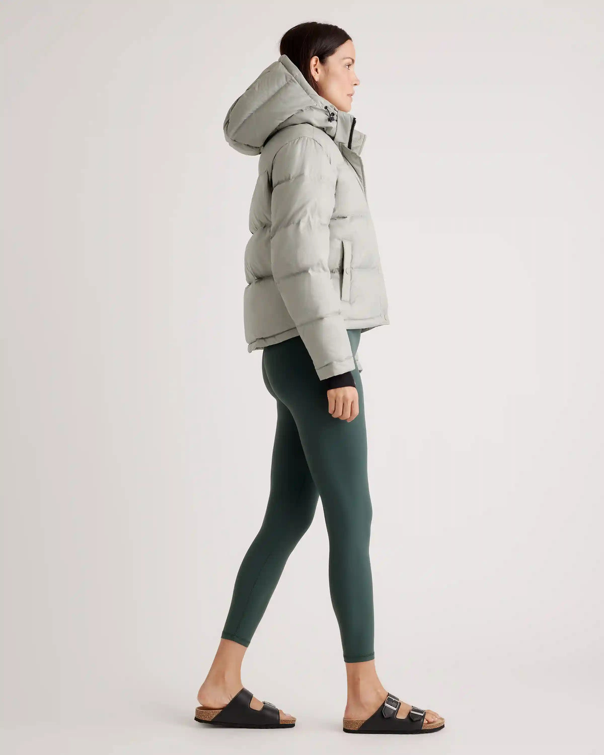 Responsible Down Cropped Puffer Jacket