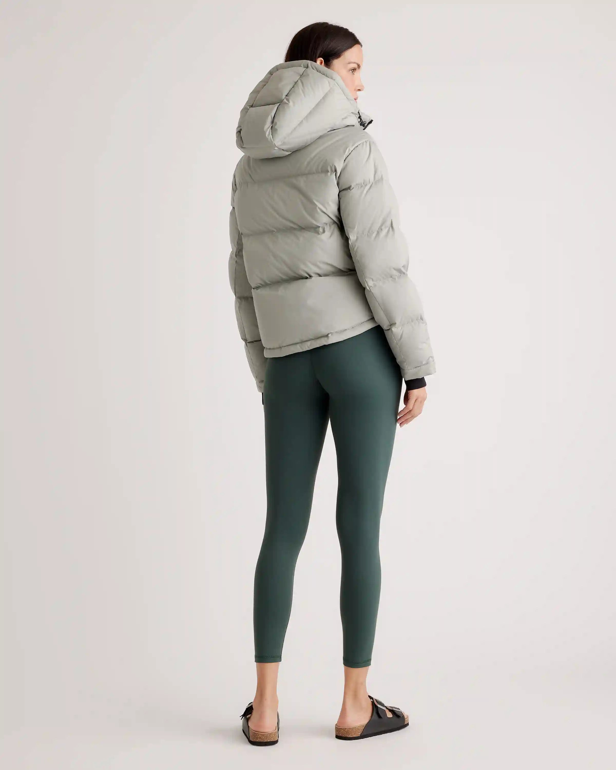 Responsible Down Cropped Puffer Jacket