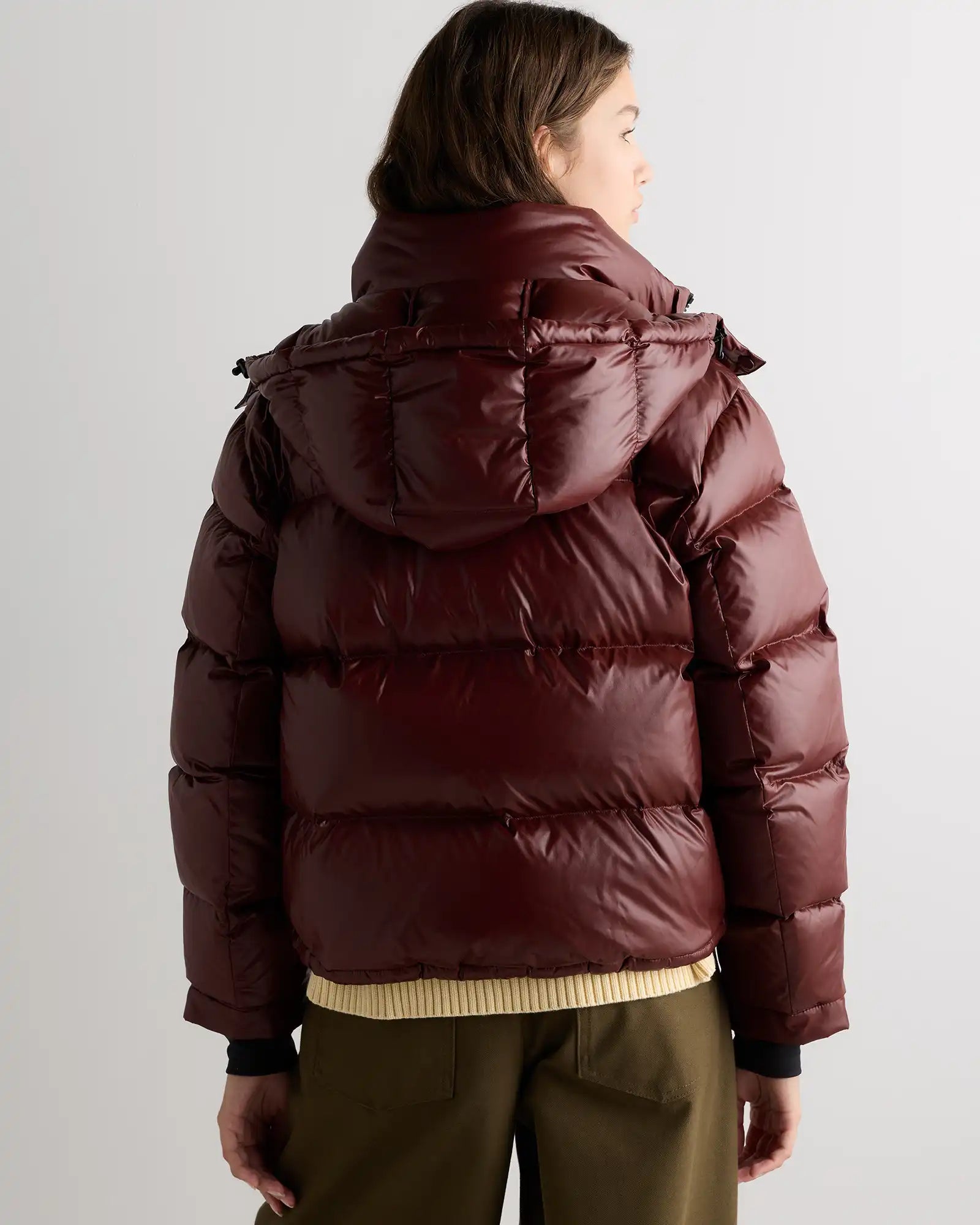 Responsible Down Cropped Puffer Jacket