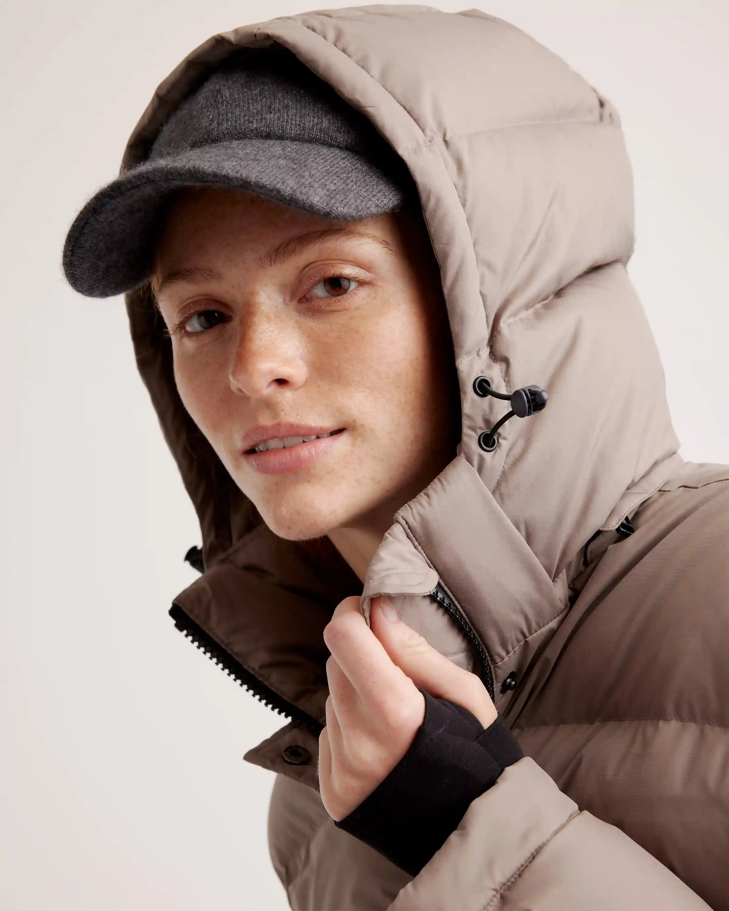 Responsible Down Cropped Puffer Jacket