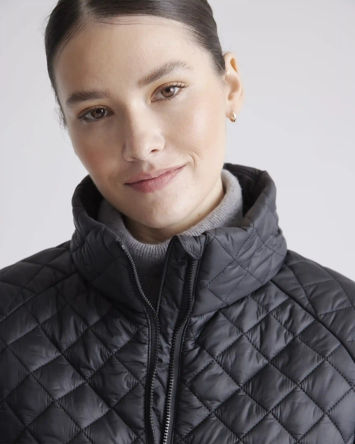 Featherless Quilted Puffer Jacket