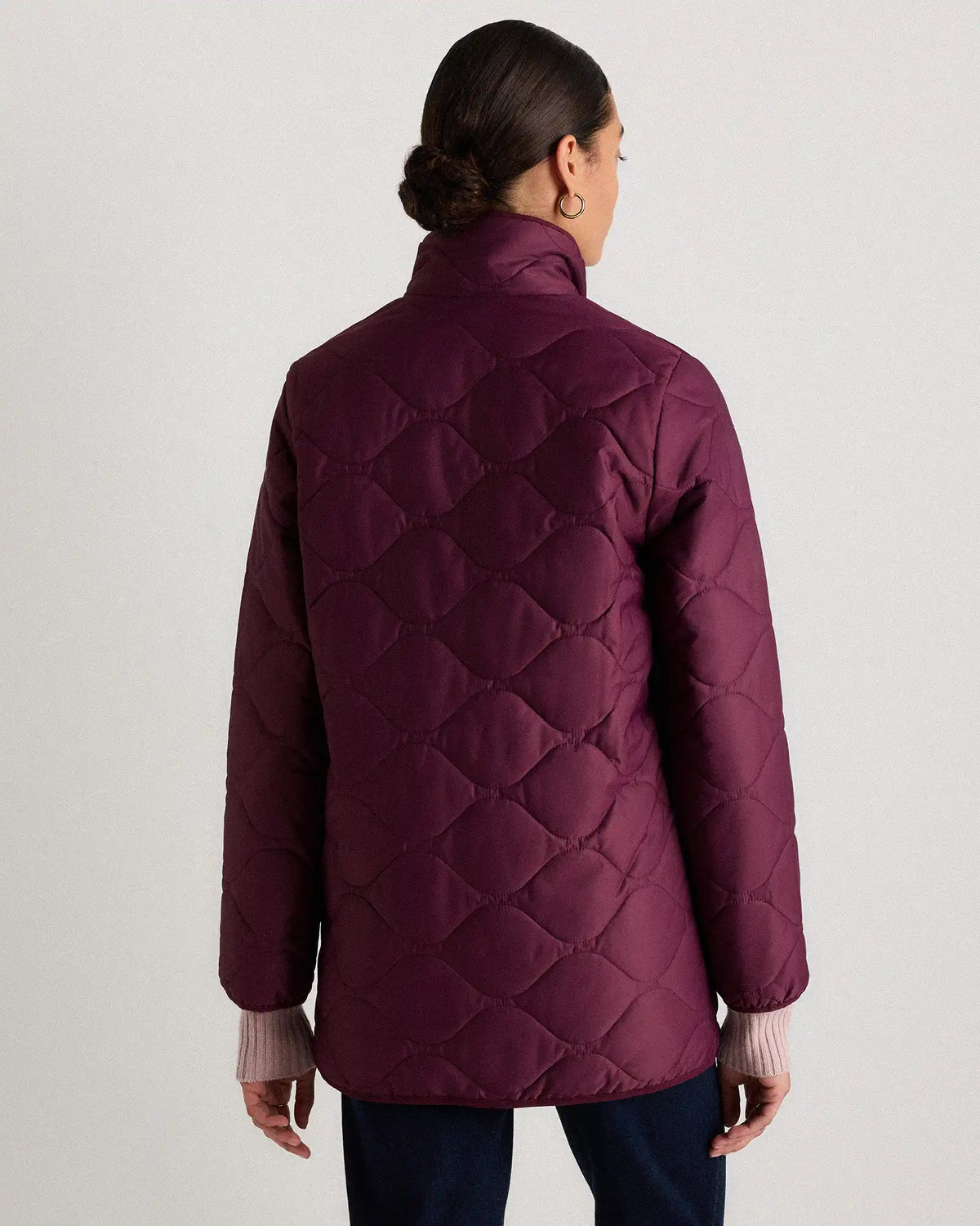 Featherless Quilted Long Puffer Jacket