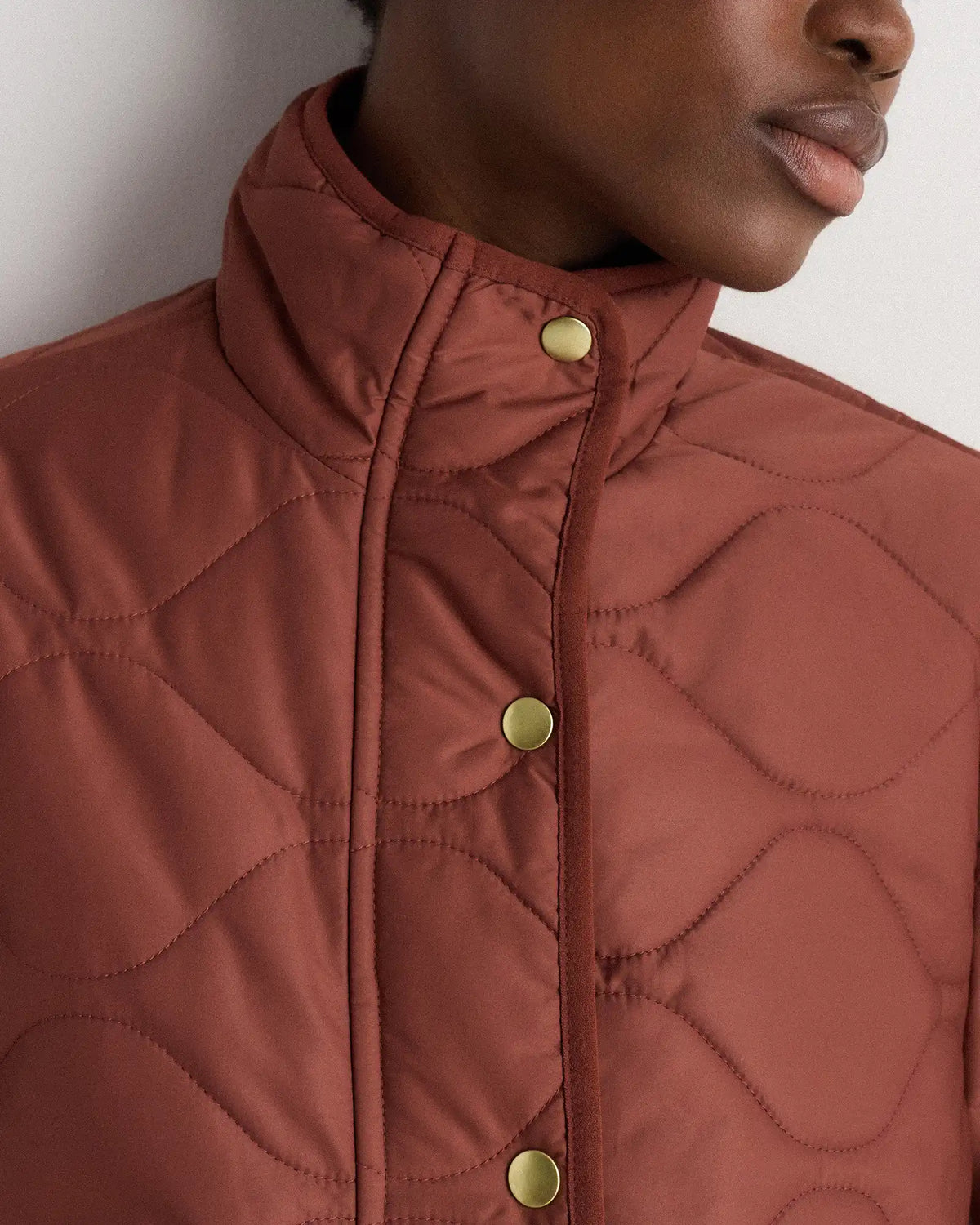 Featherless Quilted Long Puffer Jacket