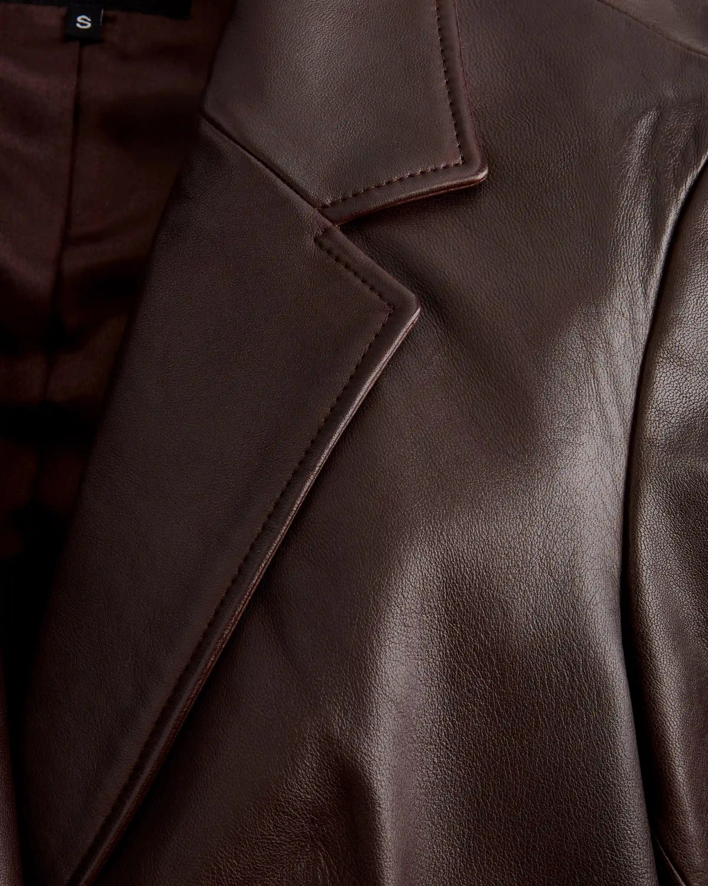100% Leather Blazer