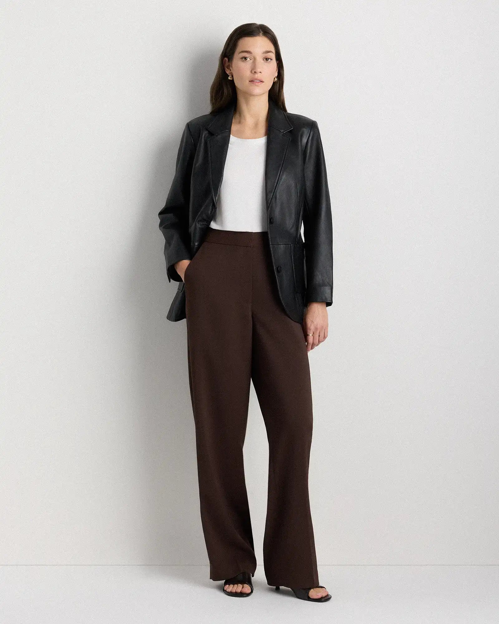 100% Leather Blazer