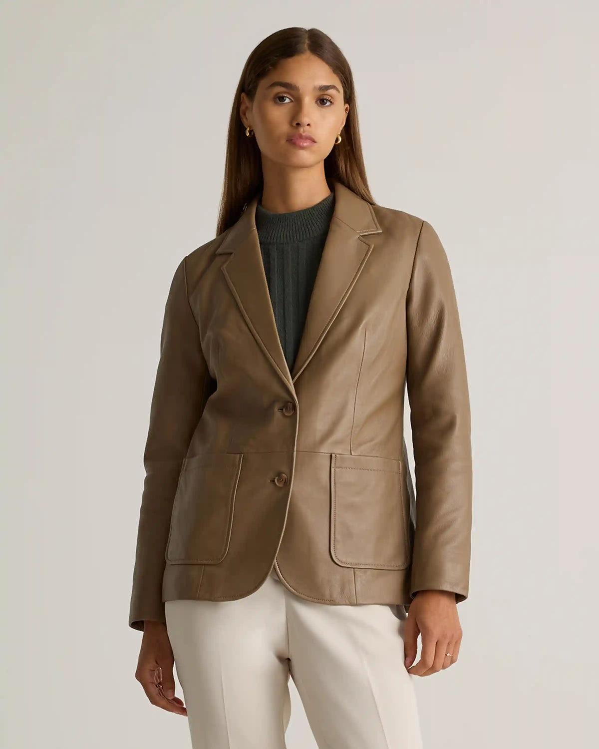 100% Leather Blazer