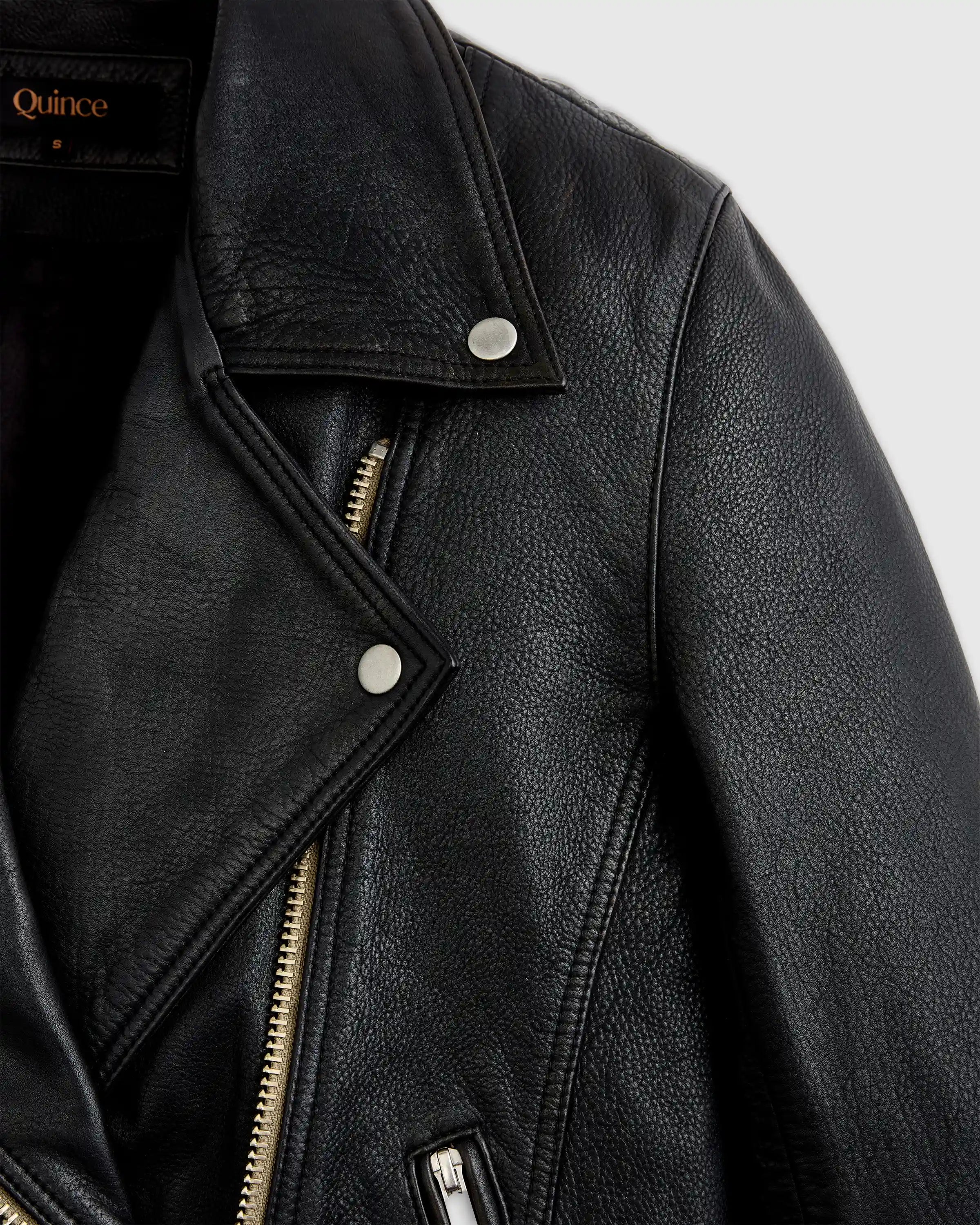 100% Leather Oversized Biker Jacket