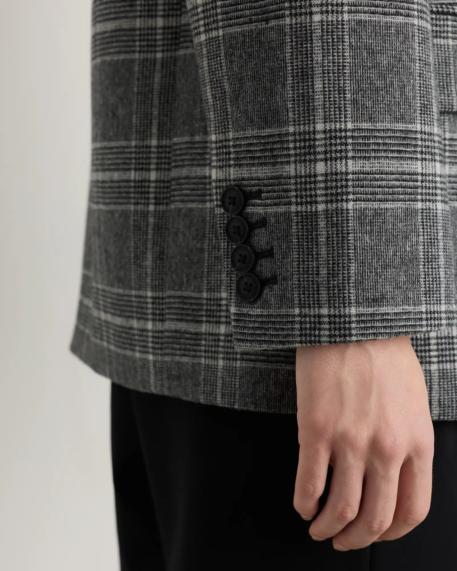 Italian Wool Oversized Blazer