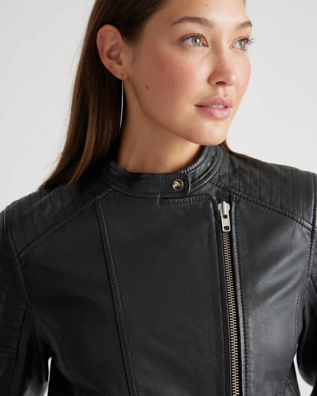 100% Leather Café Racer Jacket