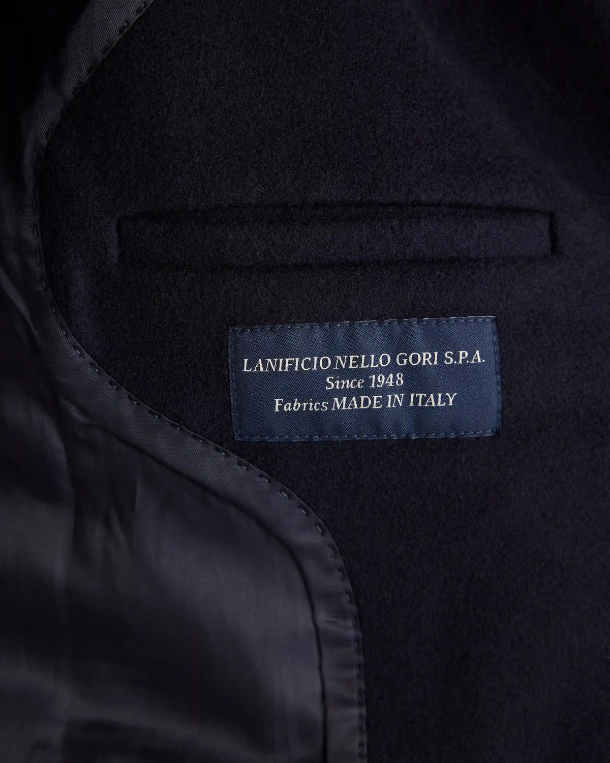 Italian Wool Classic Single-Breasted Coat