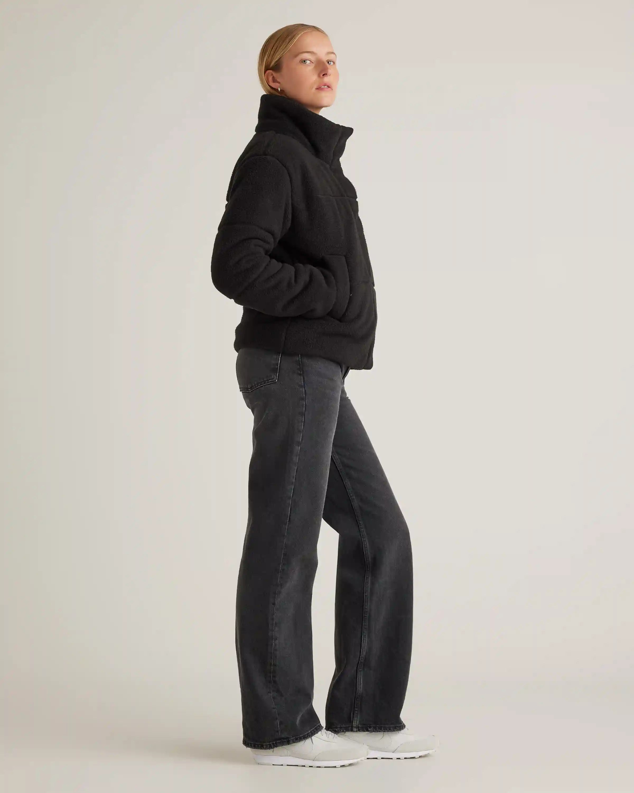 Sherpa Puffer Jacket