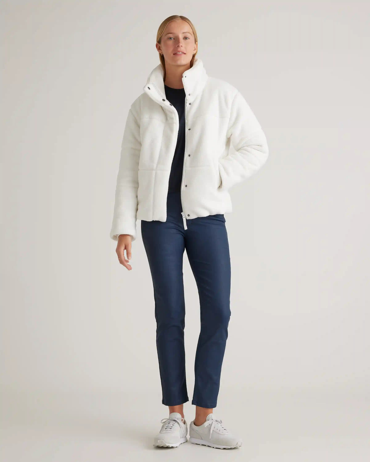 Sherpa Puffer Jacket