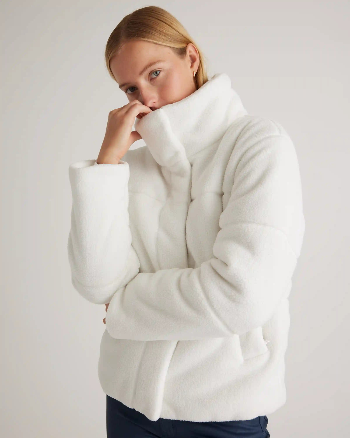 Sherpa Puffer Jacket