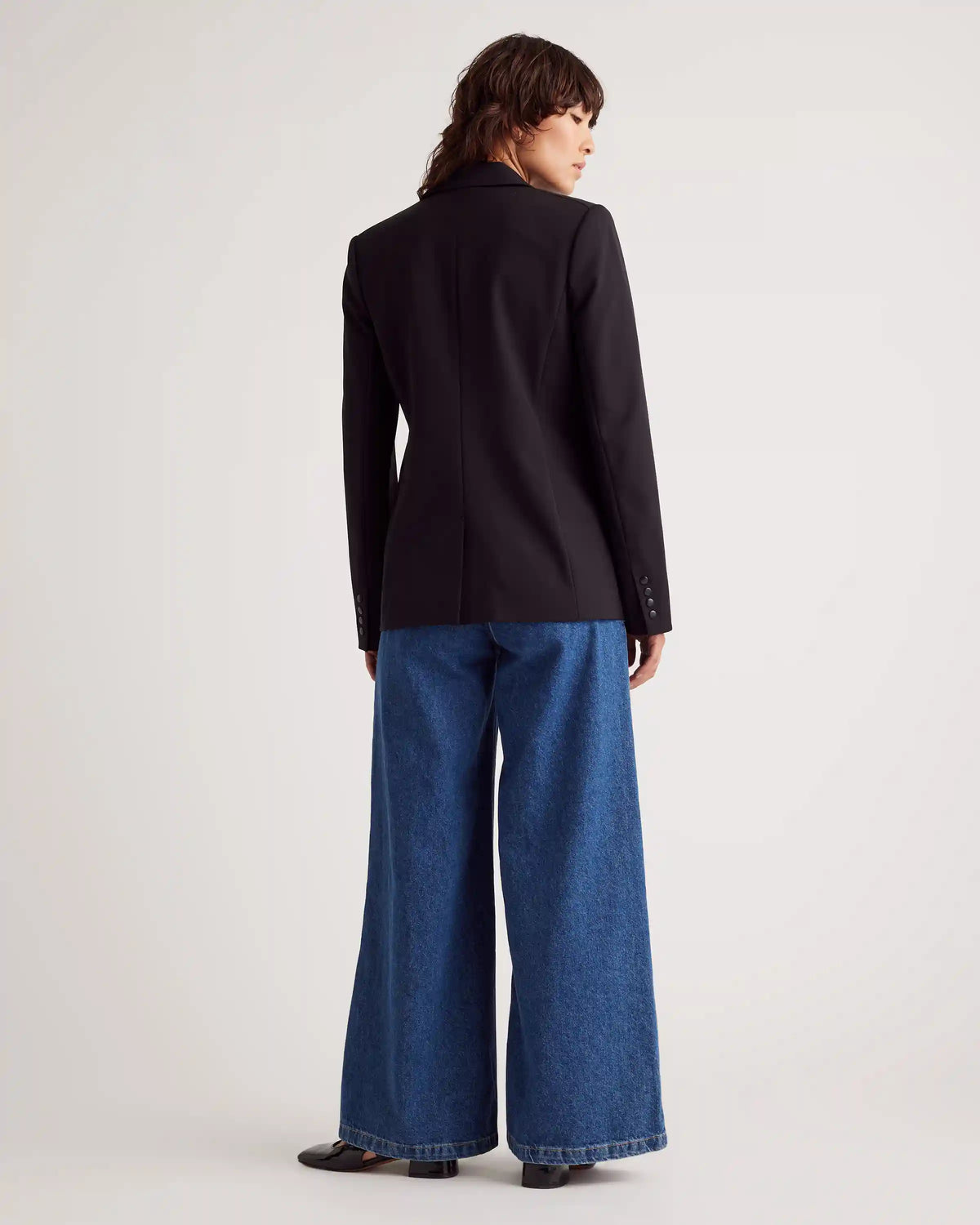 Scuba Single-Breasted Convertible Blazer