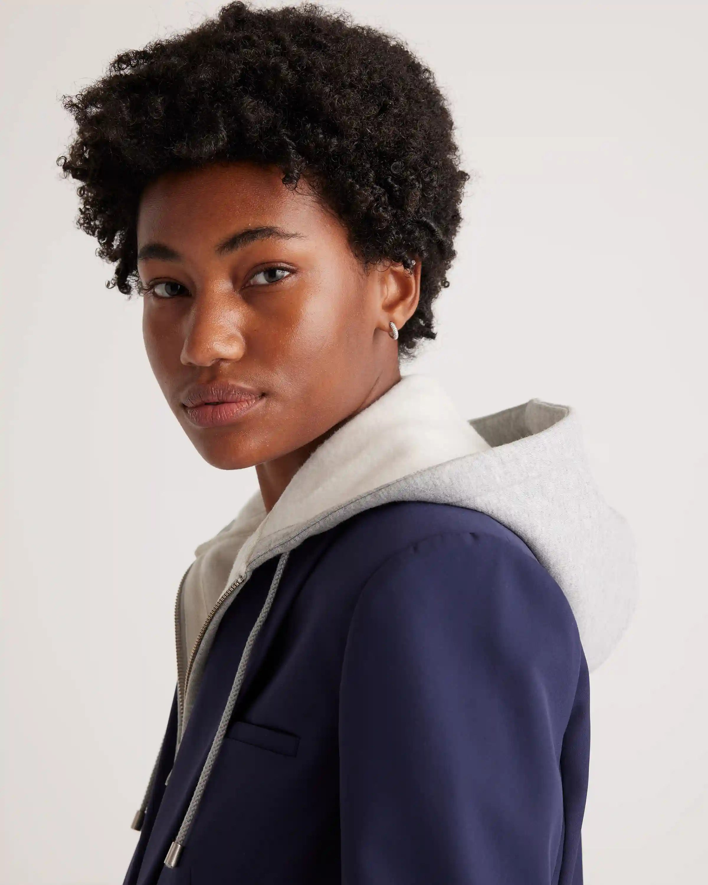 Organic Heavyweight Fleece Hoodie Blazer Insert
