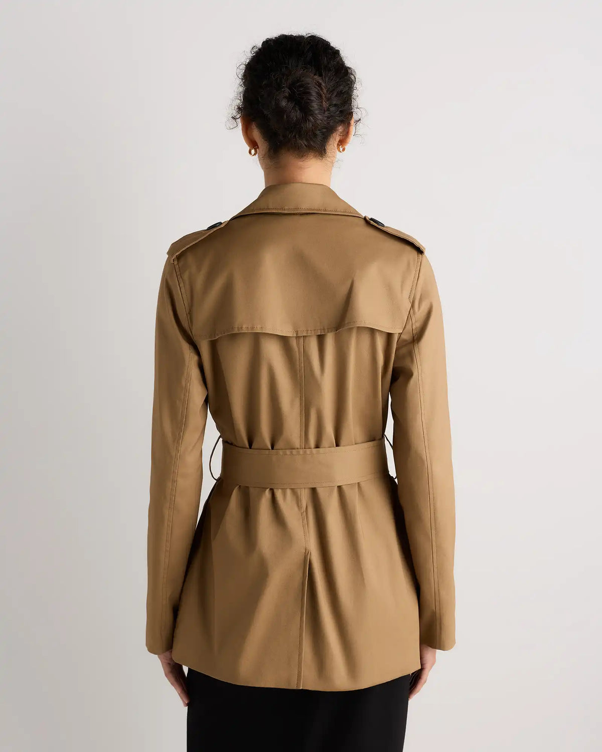 Comfort Stretch Short Trench Coat
