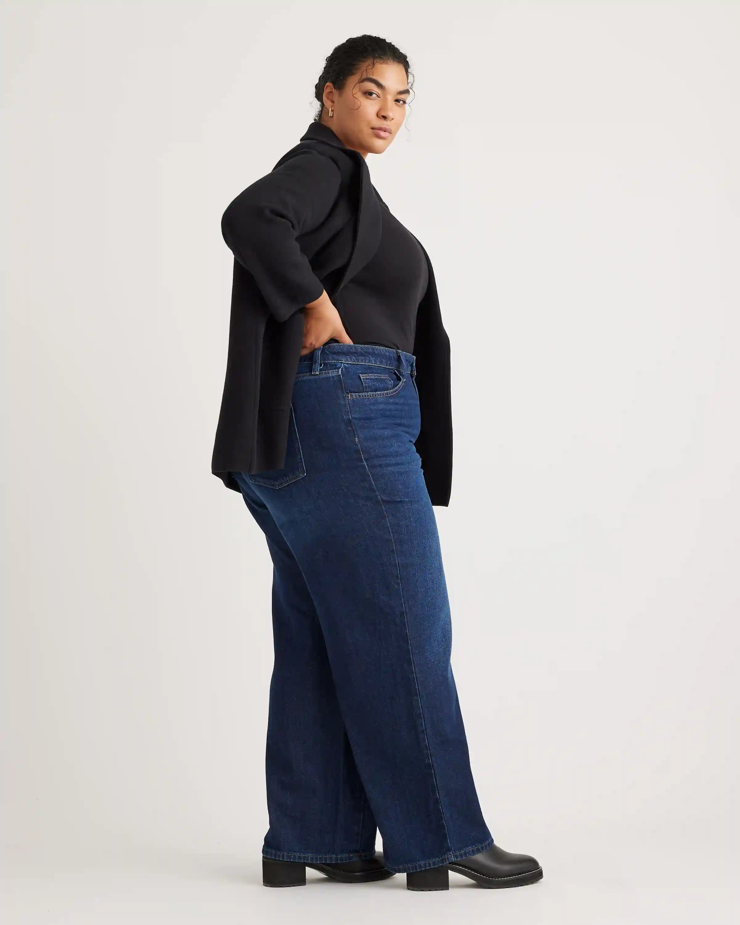 100% Organic Cotton Knit Blazer