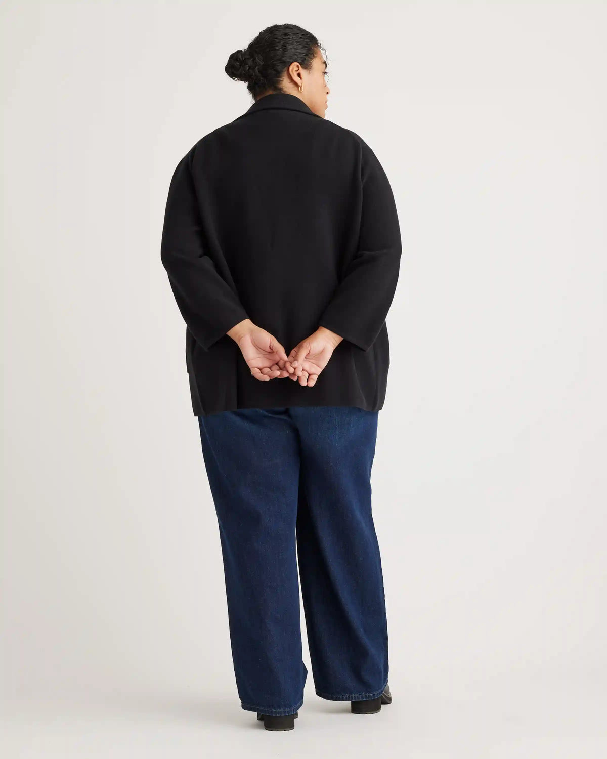 100% Organic Cotton Knit Blazer