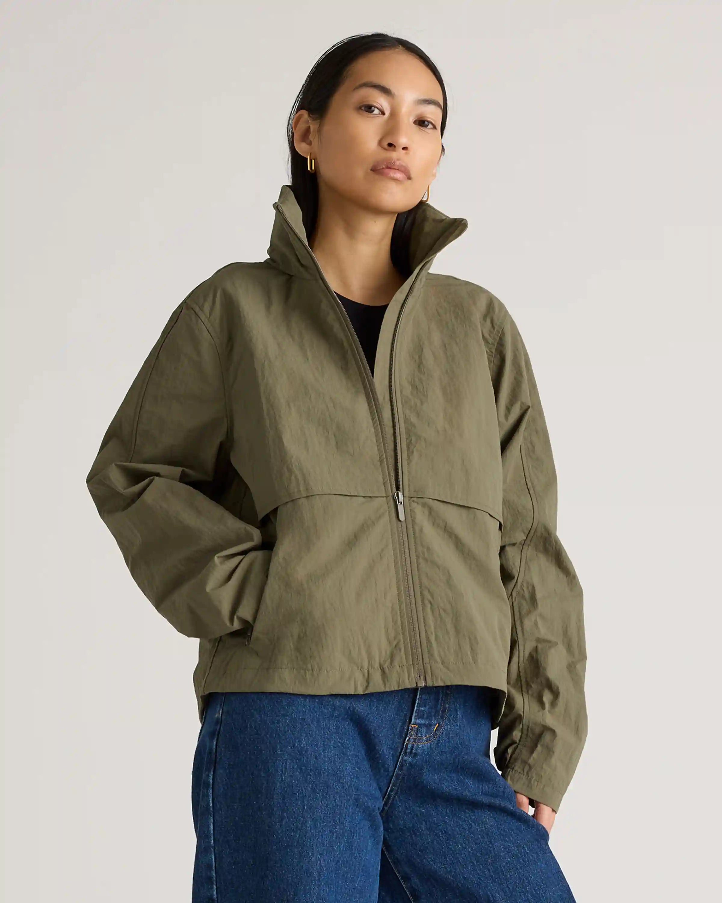 Water Repellent Windbreaker Jacket