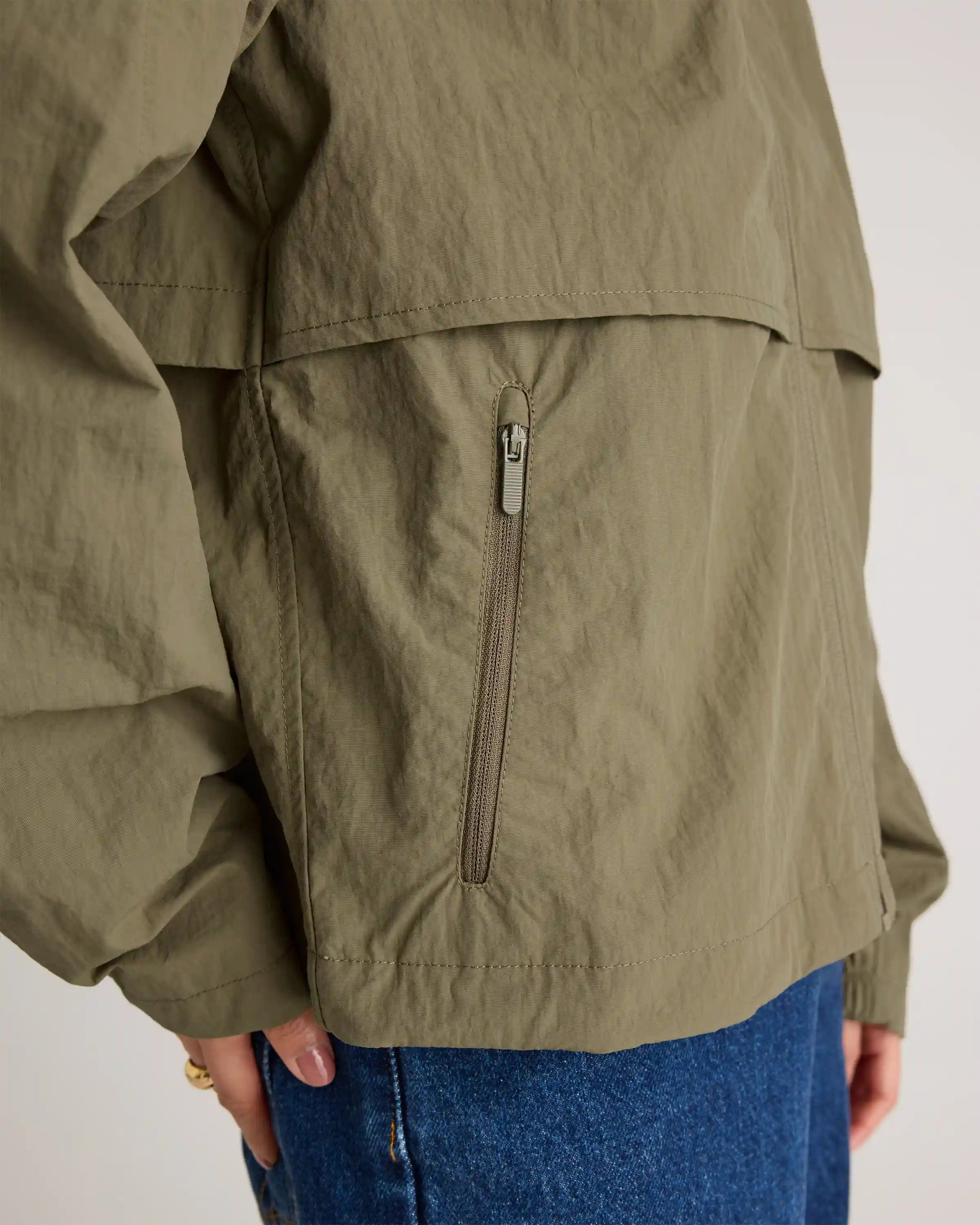 Water Repellent Windbreaker Jacket