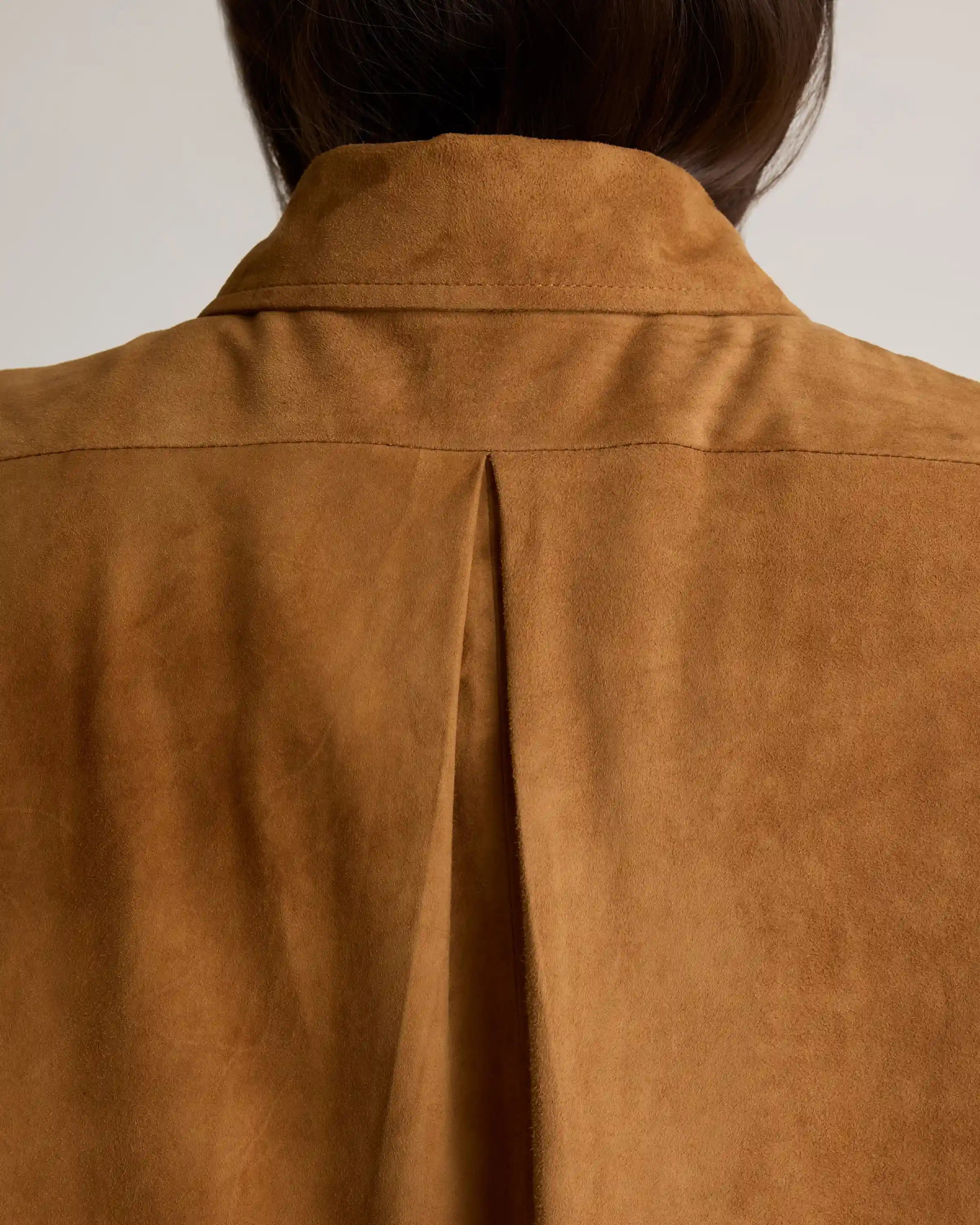 100% Suede Overshirt