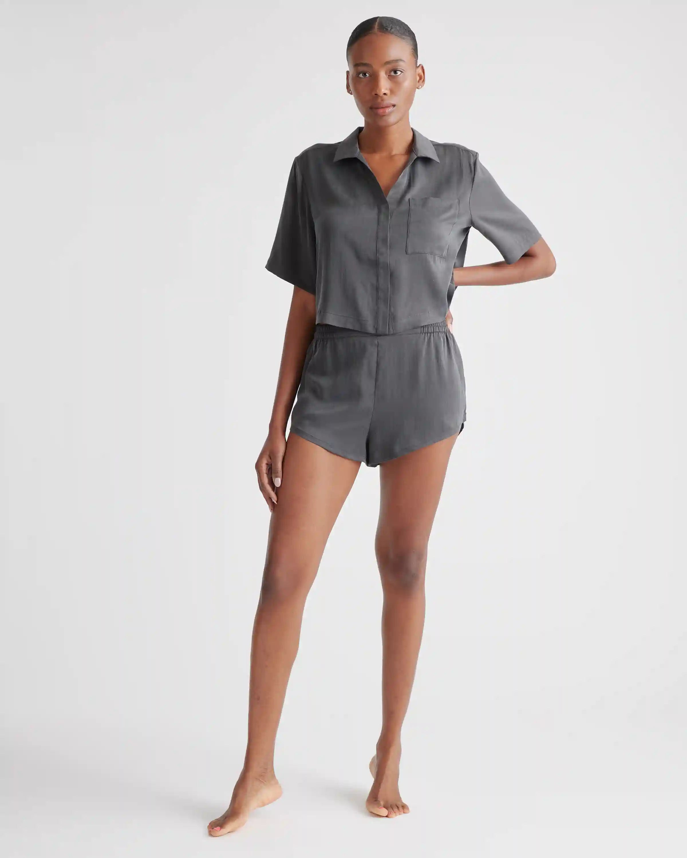100% Washable Silk Pajama Shorts