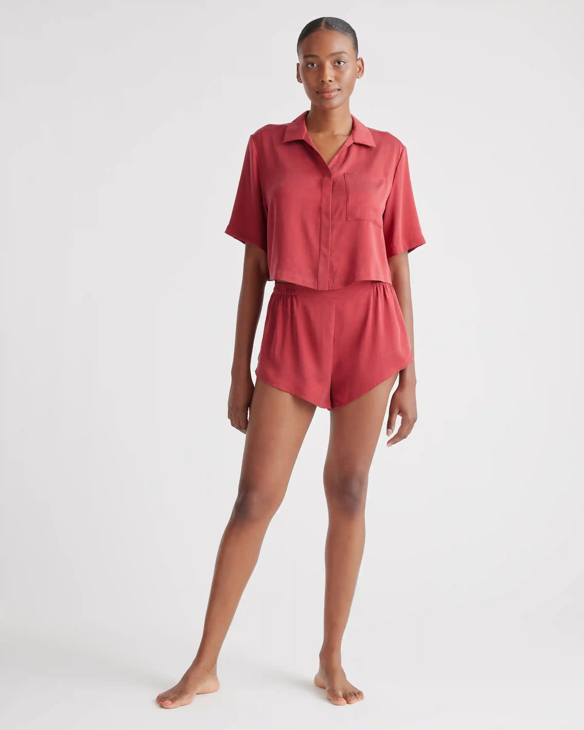 100% Washable Silk Pajama Shorts