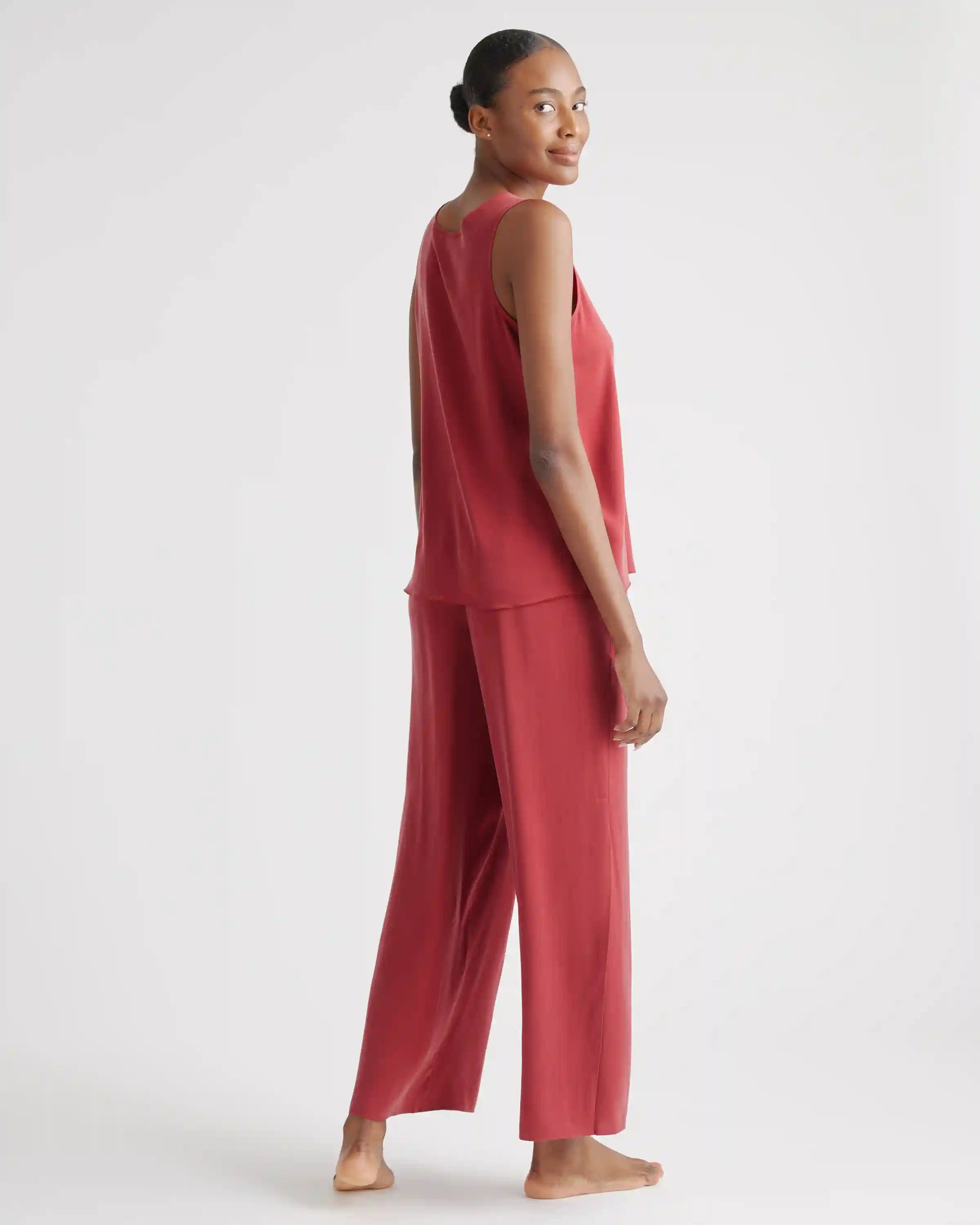 100% Washable Silk Pajama Tank