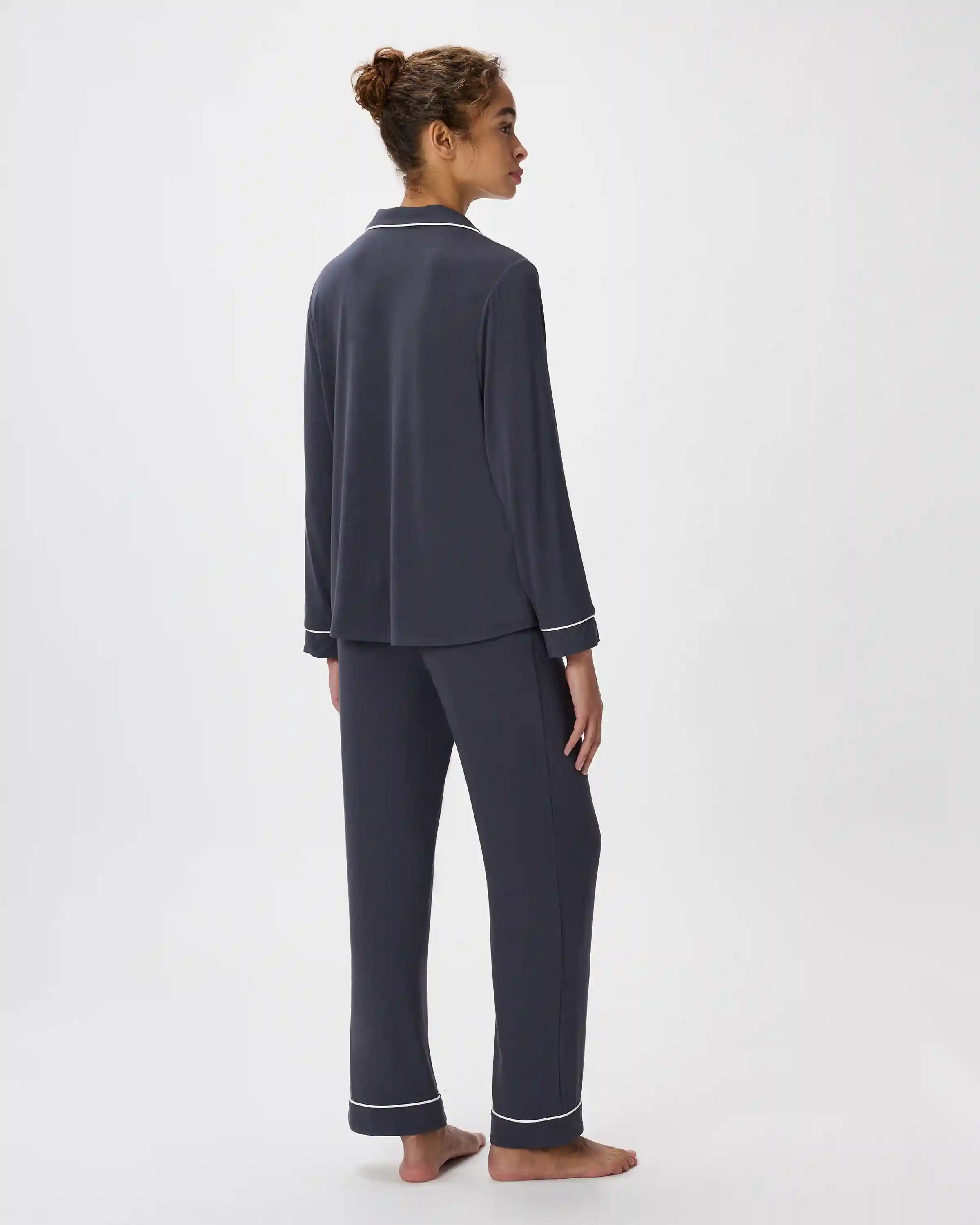 Bamboo Jersey Long Sleeve Pajama Set