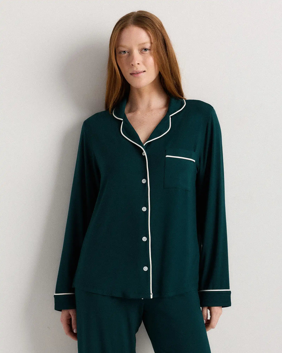 Bamboo Jersey Long Sleeve Pajama Set
