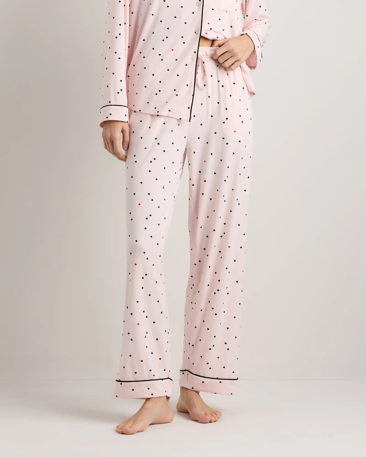 Bamboo Jersey Long Sleeve Pajama Set