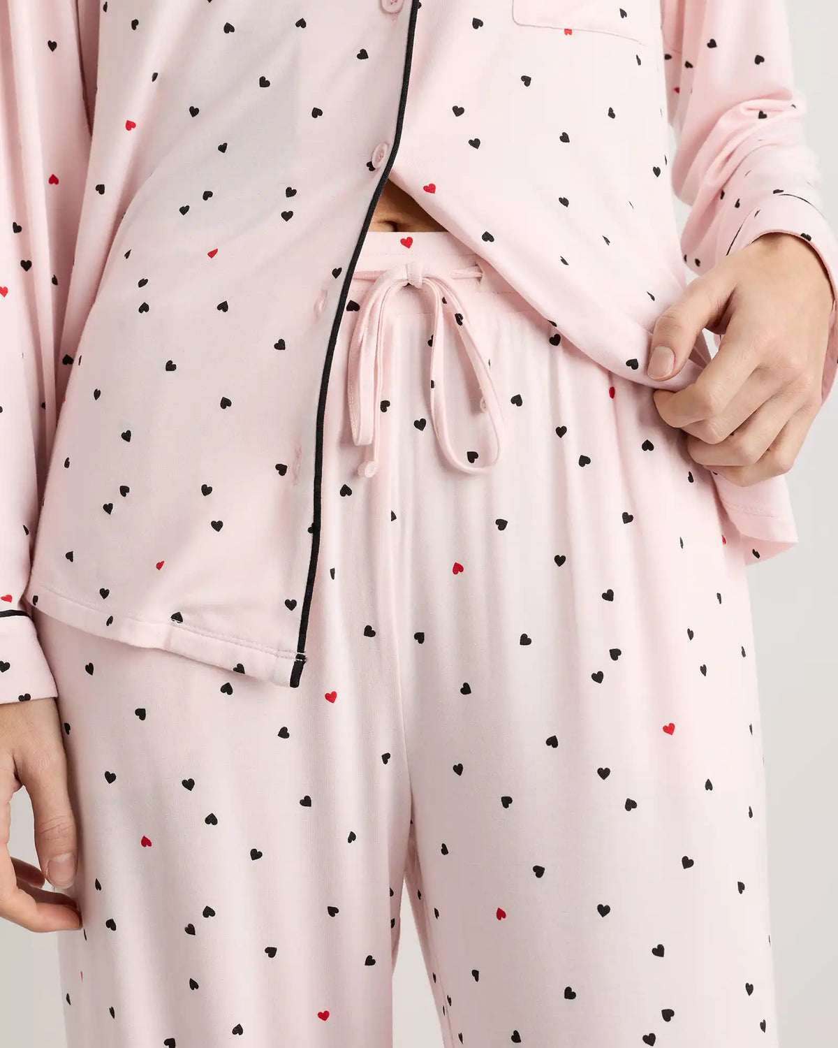 Bamboo Jersey Long Sleeve Pajama Set