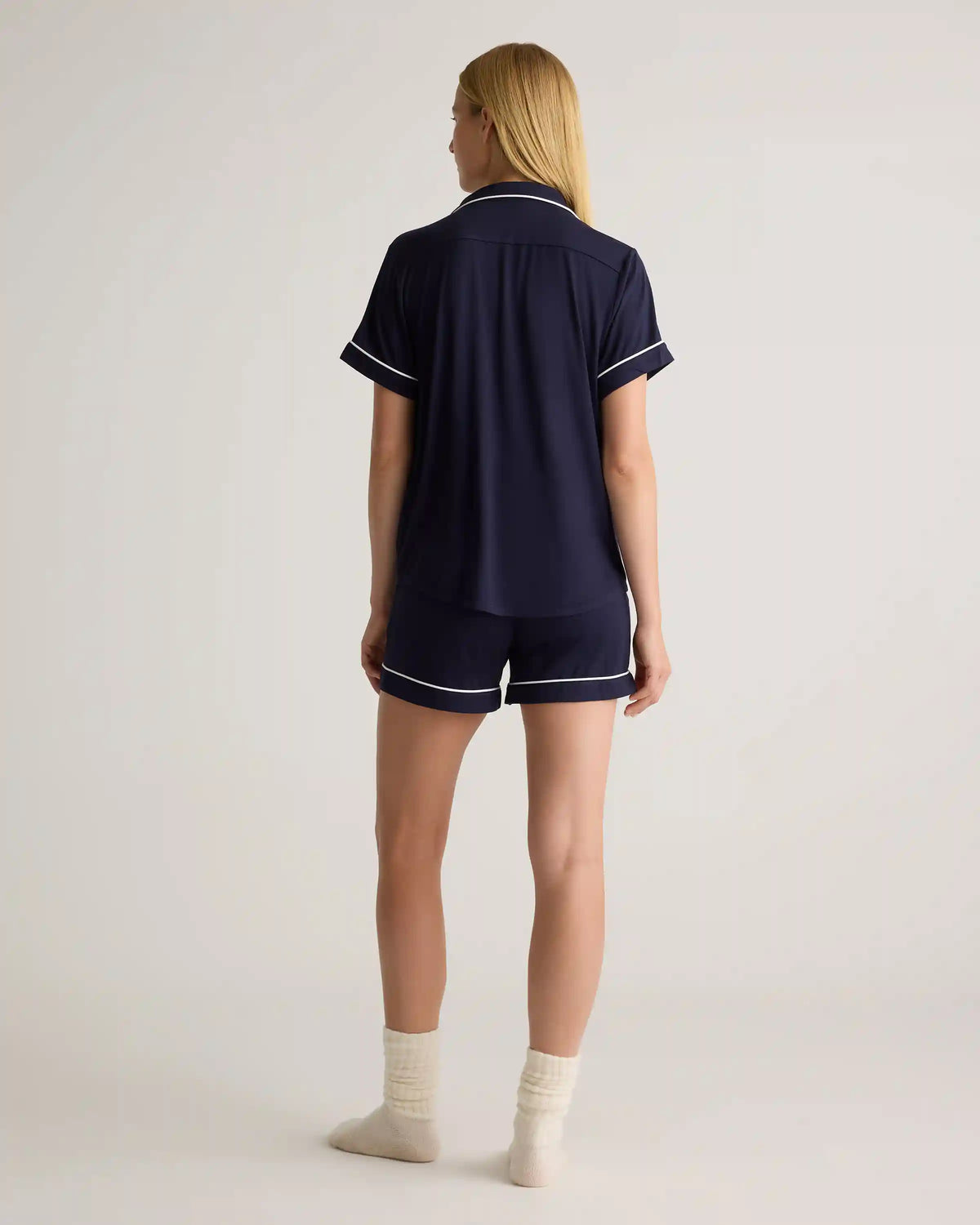 Bamboo Jersey Short Sleeve Pajama Set