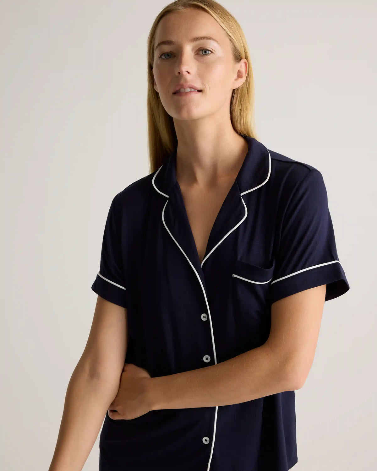 Bamboo Jersey Short Sleeve Pajama Set