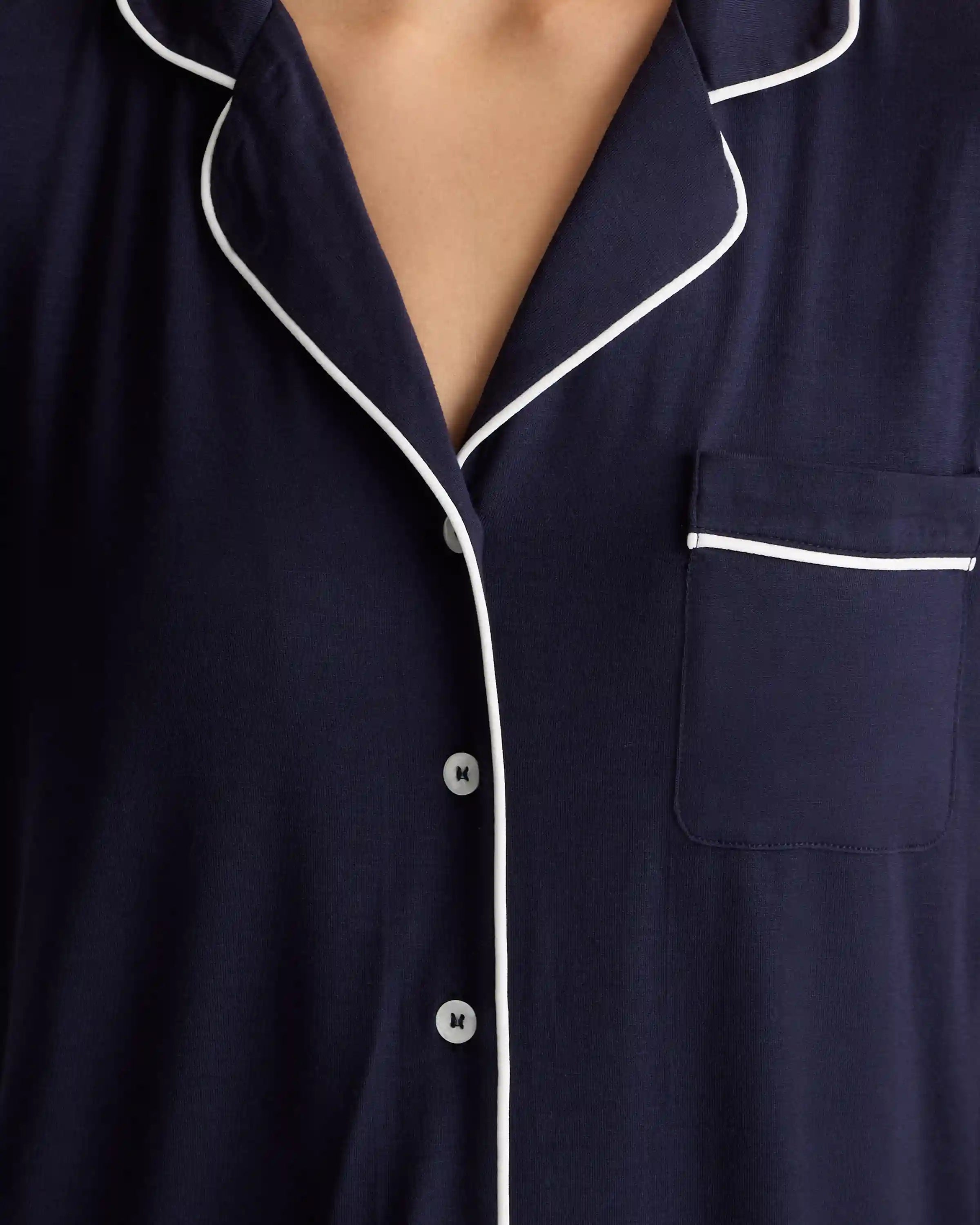 Bamboo Jersey Short Sleeve Pajama Set